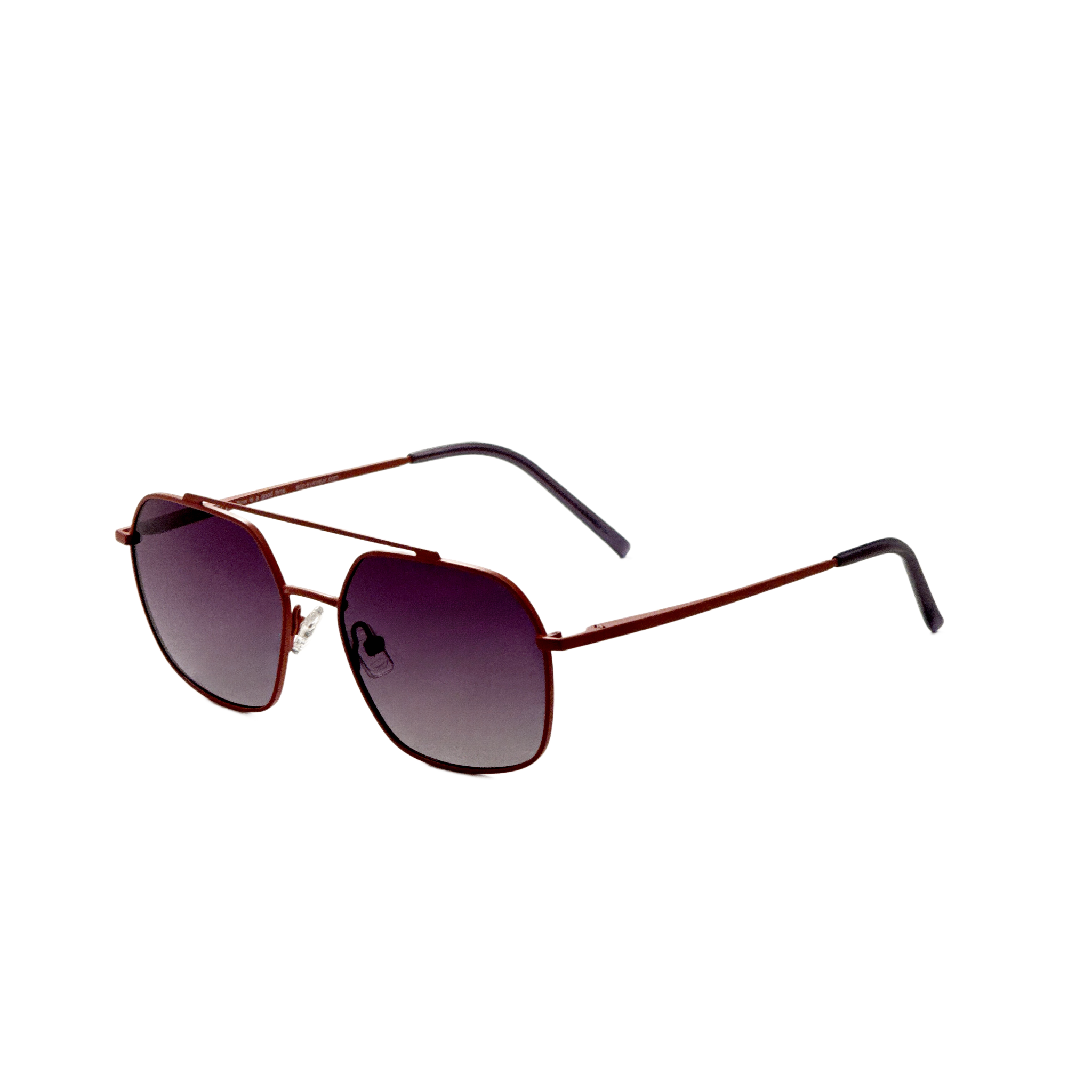 Modo Thyme Men's 52mm Brick Polarized Sunglasses E23THYSBRK052