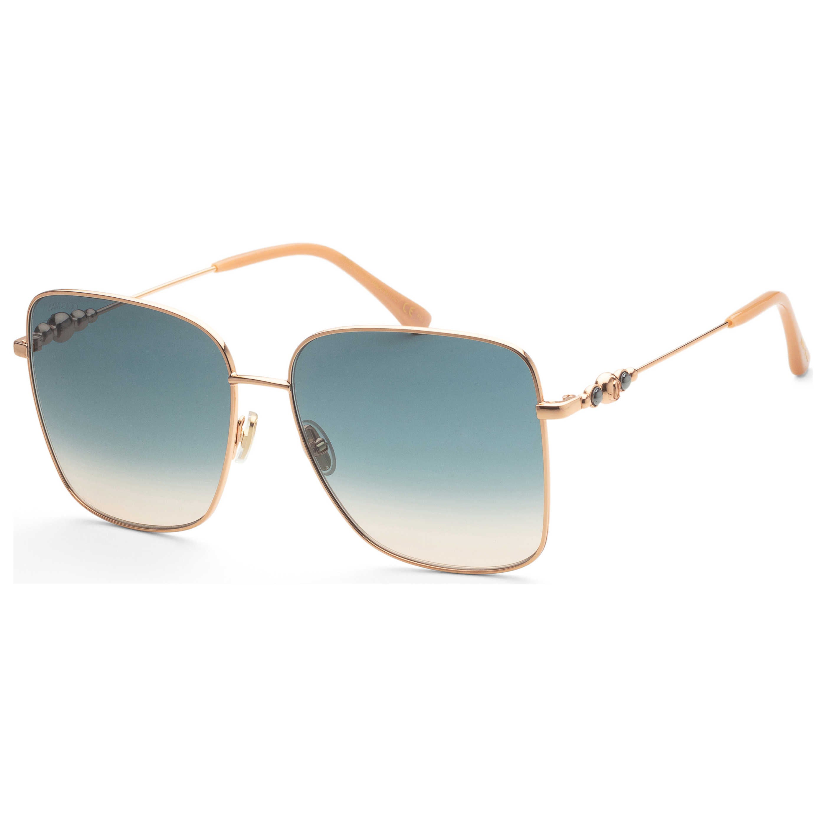 Jimmy Choo Women's 59mm Gold Nude Sunglasses HESTERS-0BKU-I4
