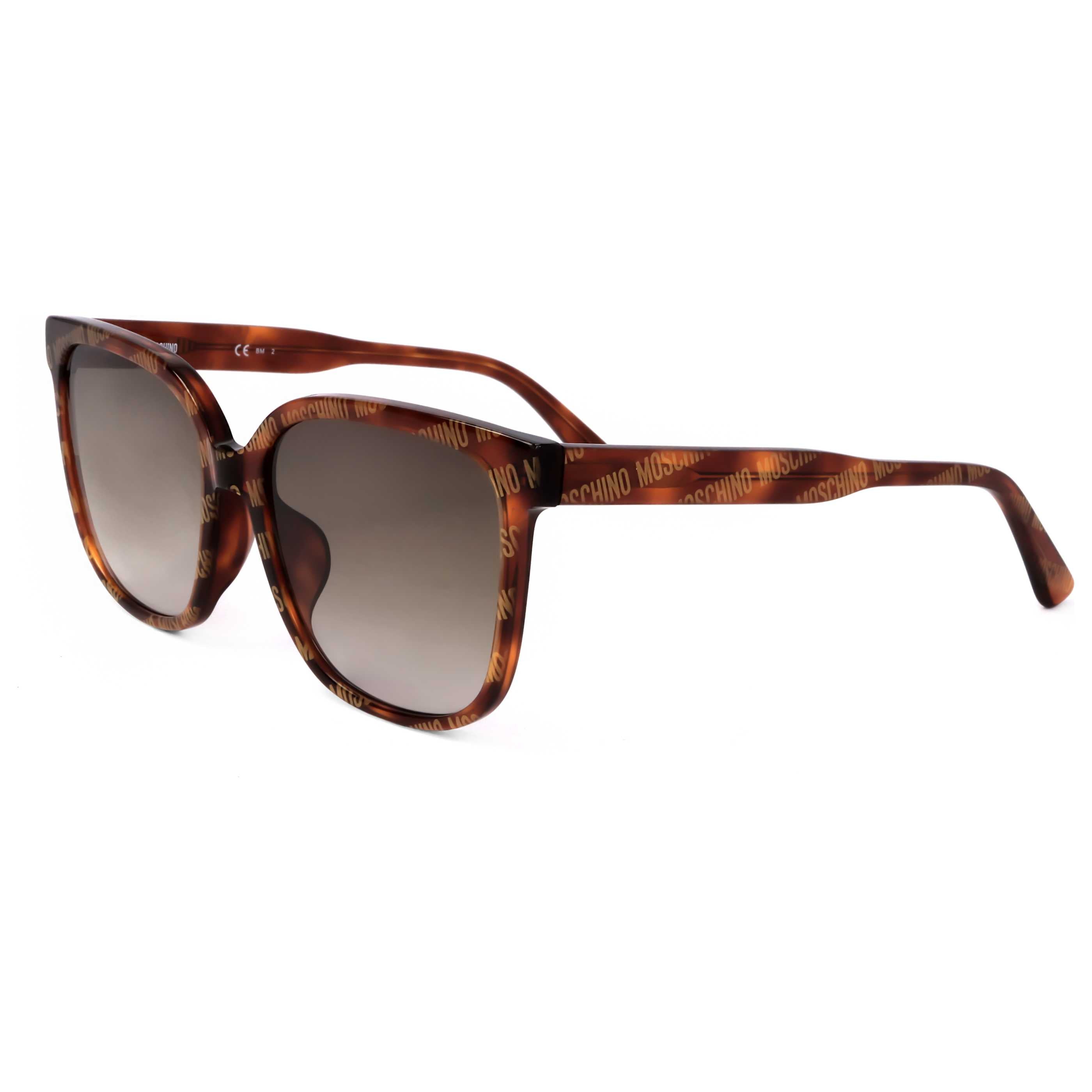 Moschino Woman 58mm Pattern Havana Sunglasses MOS134-F-S-H7P-58