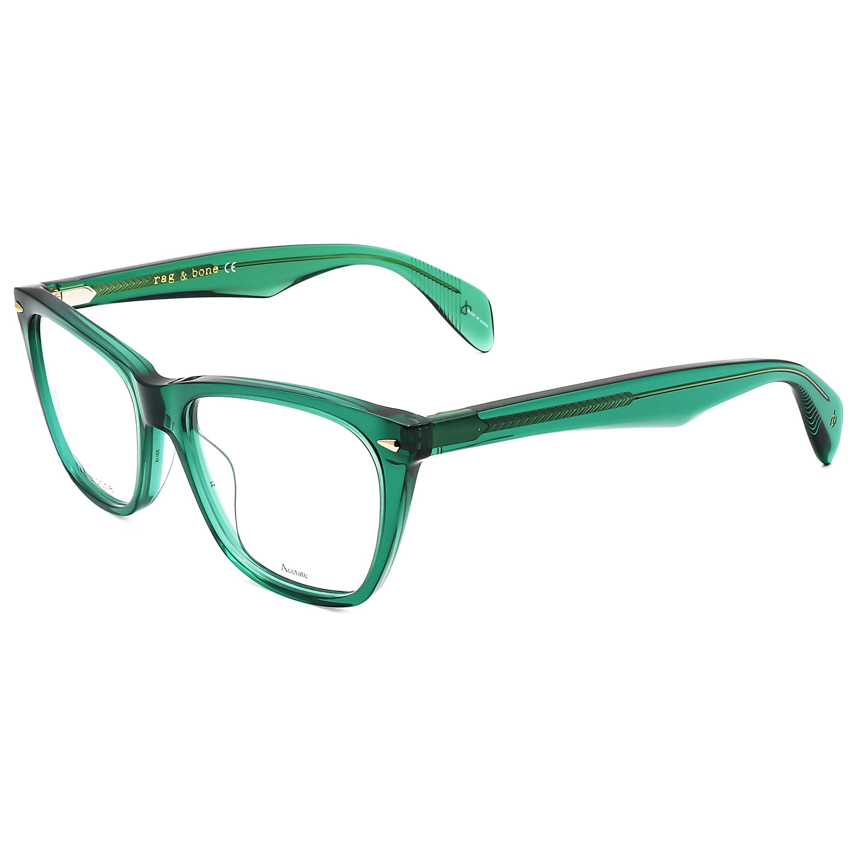 Rag & Bone Women's 53mm Green Eyeglasses RNB3013-1ED-53