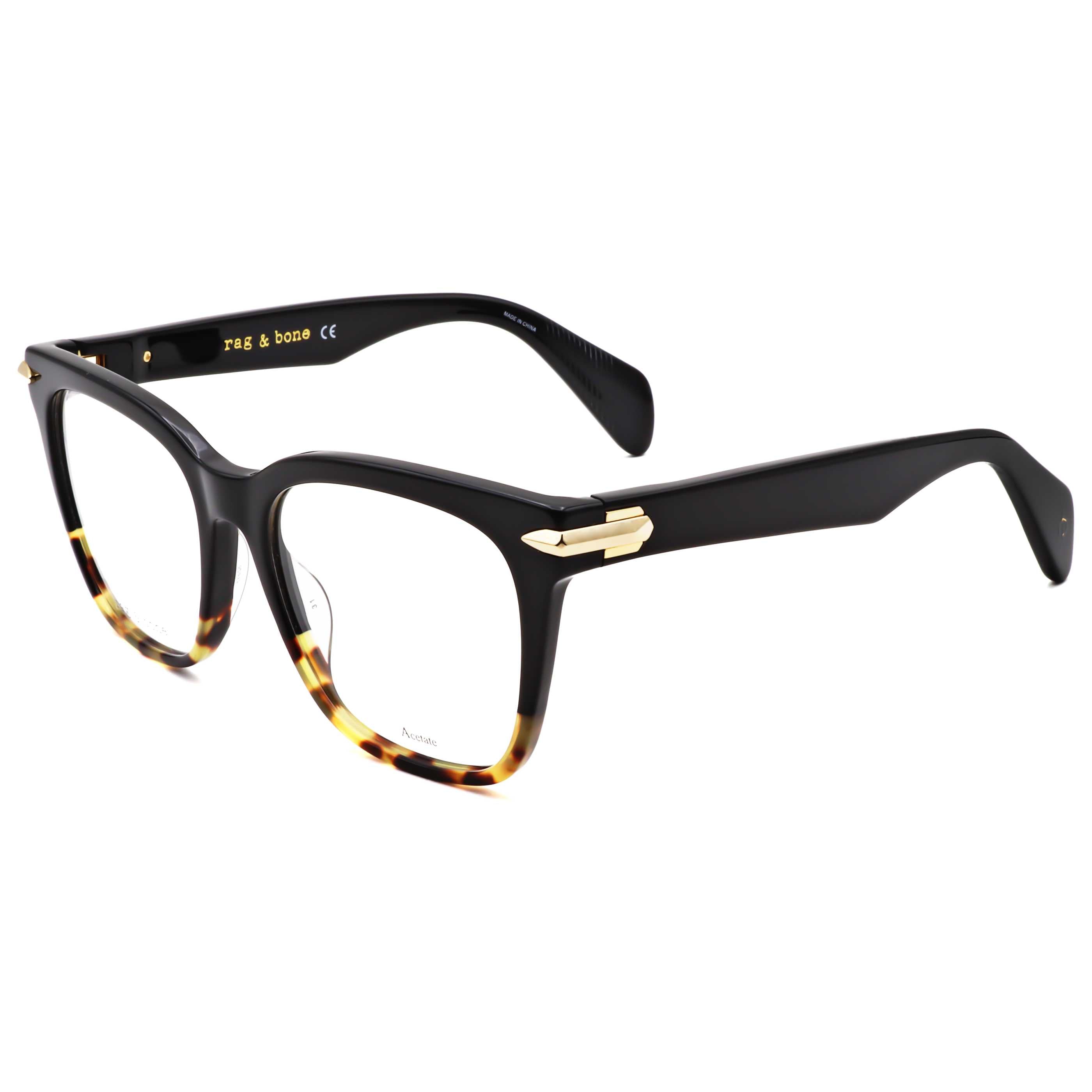 Rag & Bone Women's 52 mm Black Eyeglasses RNB3015-807-52
