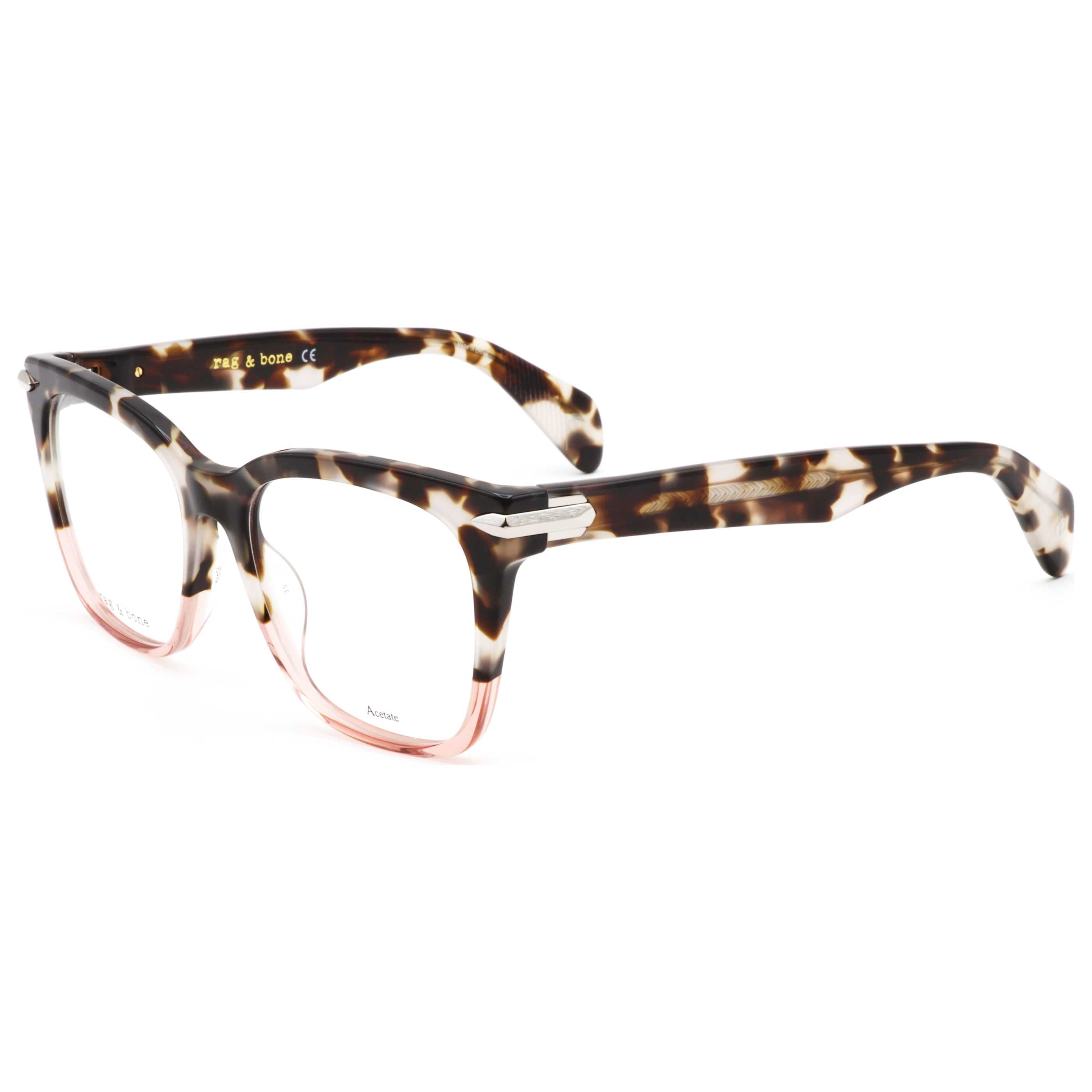 Rag & Bone Women's 52mm Havana Pink Eyeglasses RNB3015-ACI-52