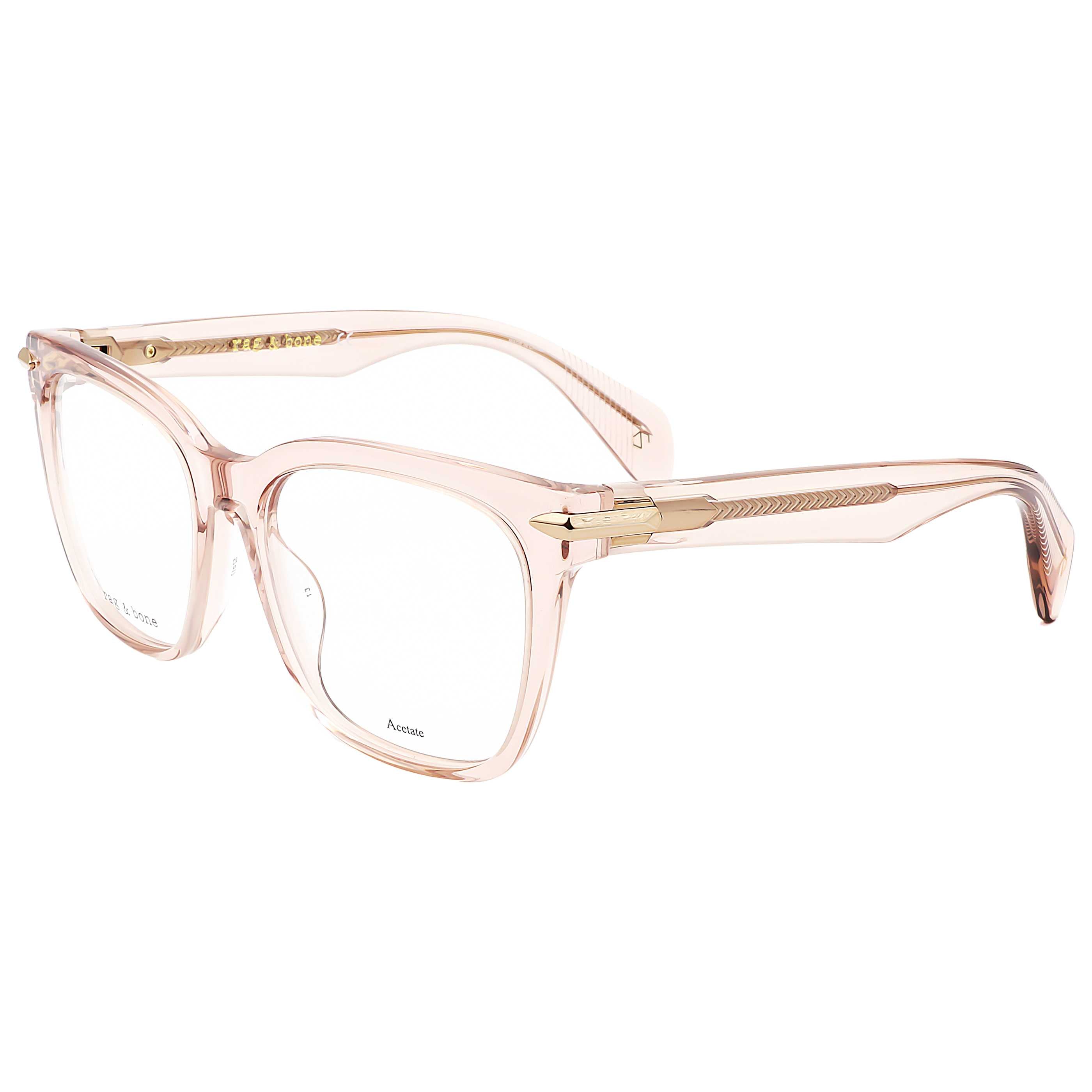Rag & Bone Women's 52 mm Nude Eyeglasses RNB3015-FWM-52