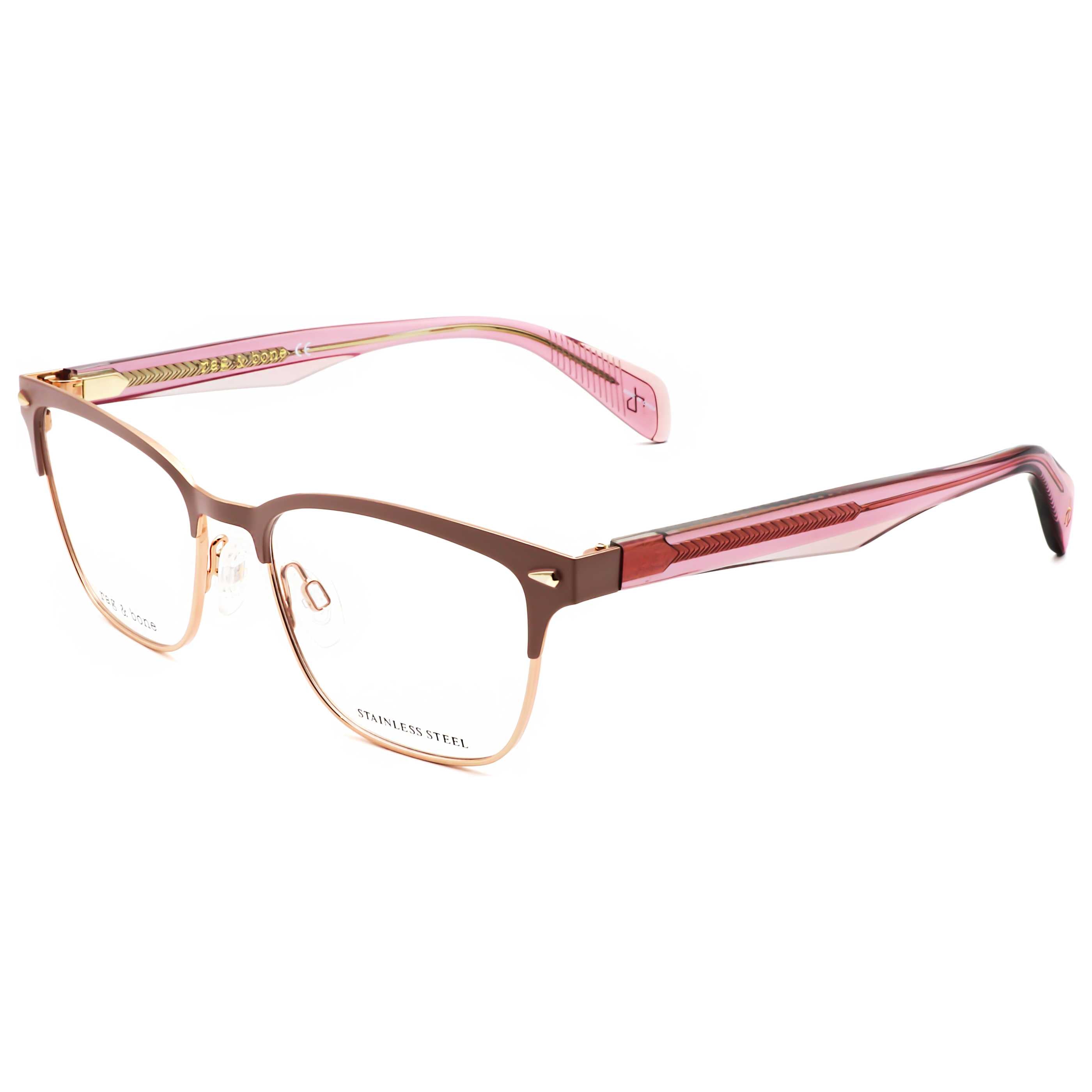 Rag & Bone Women's 51 mm Crystal Nude Eyeglasses RNB3022-79U-51