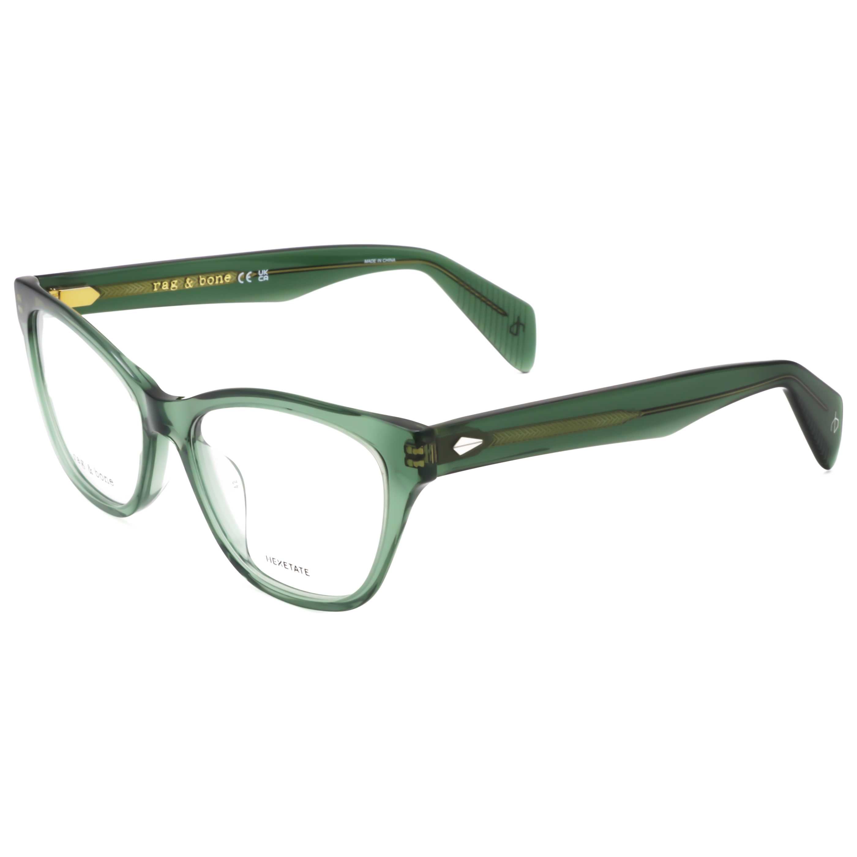Rag & Bone Women's 52 mm Green Eyeglasses RNB3039-1ED-52