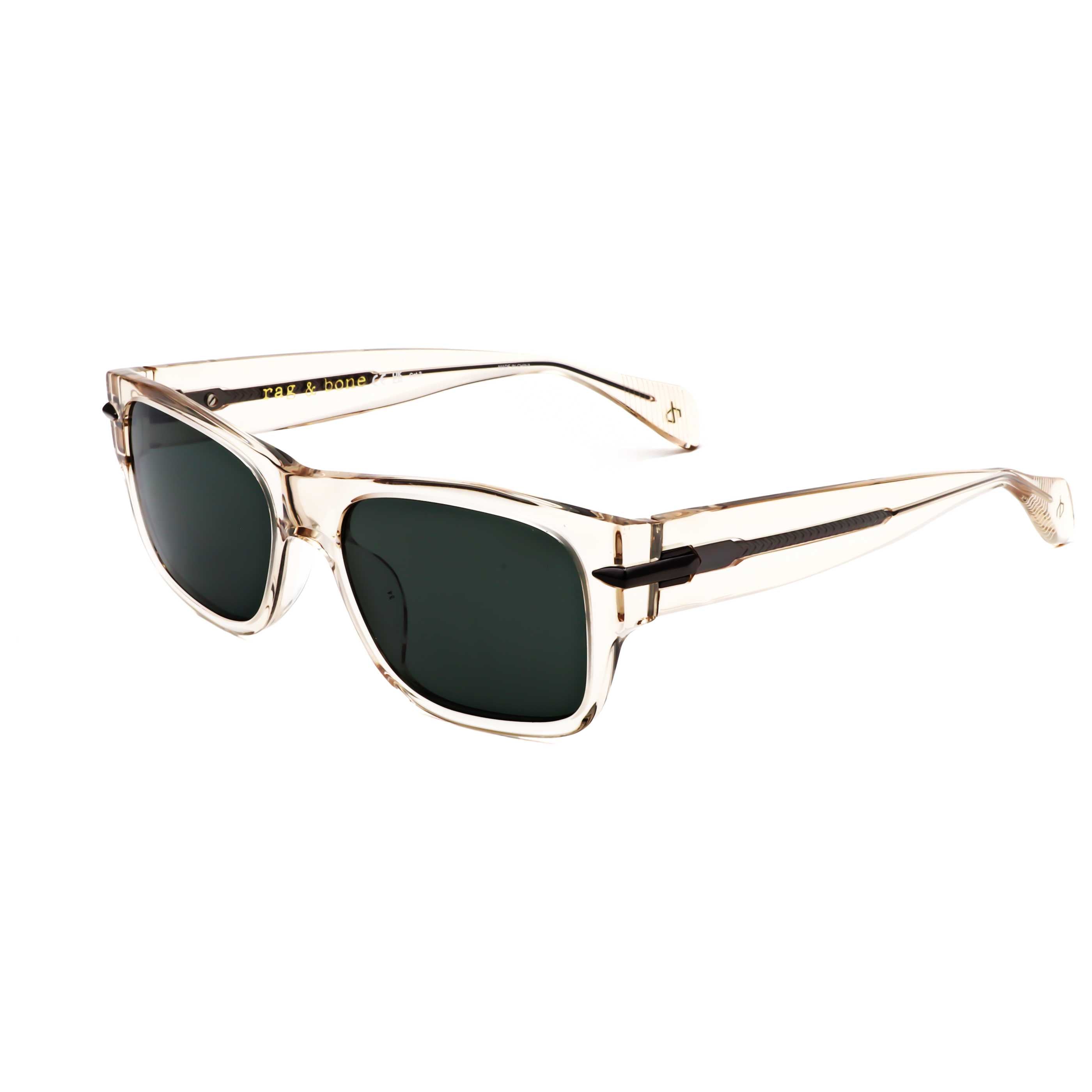 Rag & Bone Men's 55 mm Crystal Sunglasses RNB5057-S-900-55