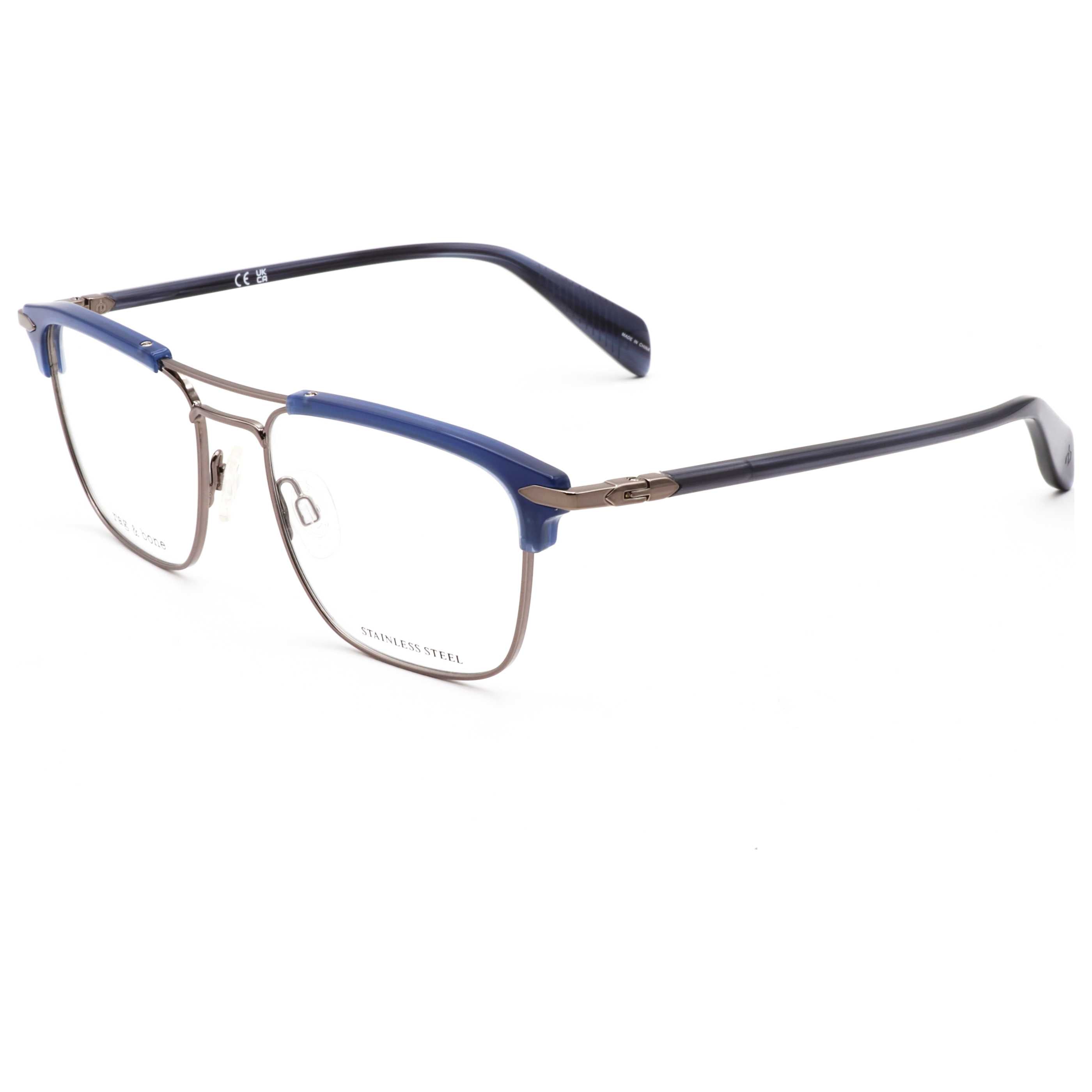 Rag & Bone Men's 54 mm Blue Eyeglasses RNB7055-G-PJP-54