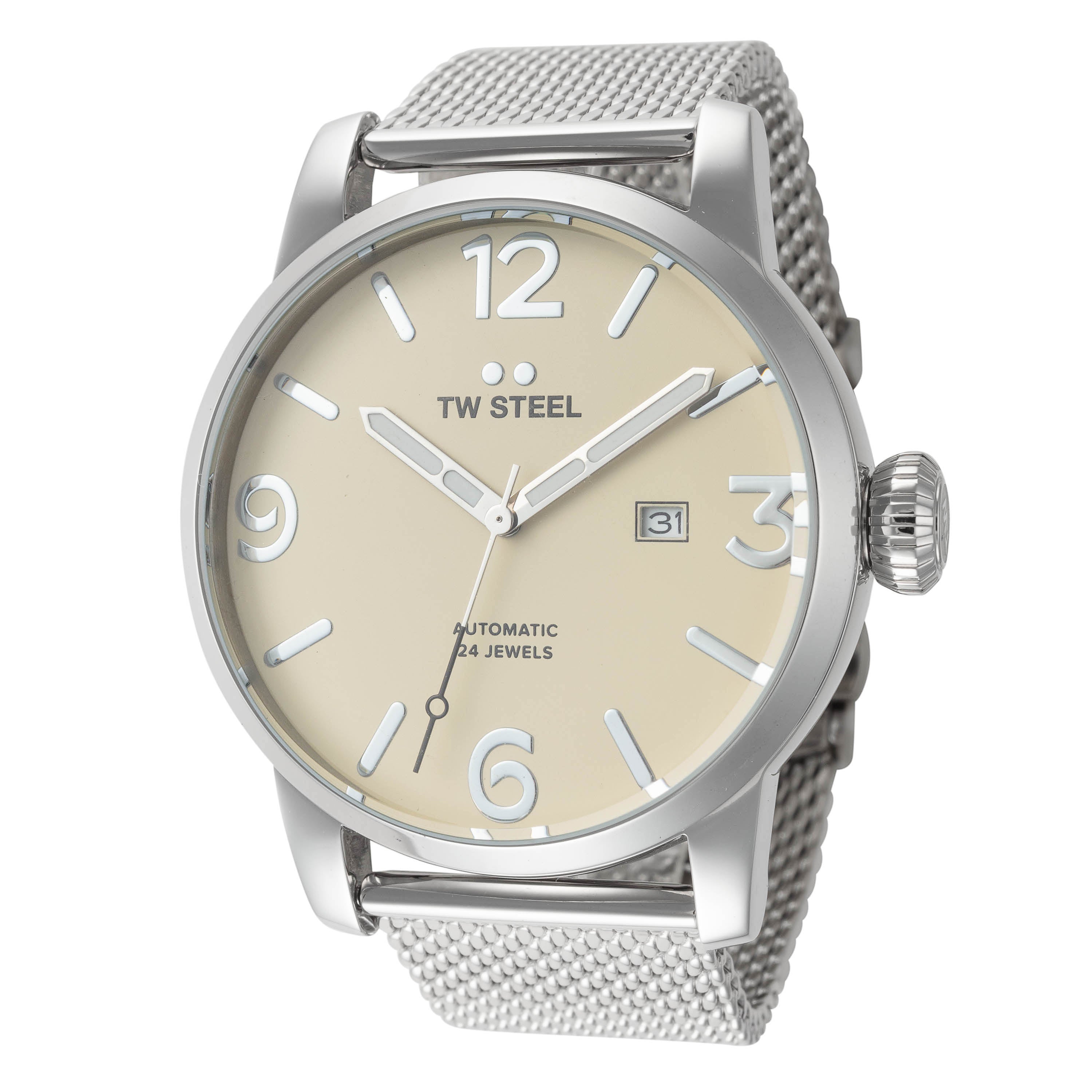 TW Steel Men's Maverick 48mm Automatic Watch TWS-MB6