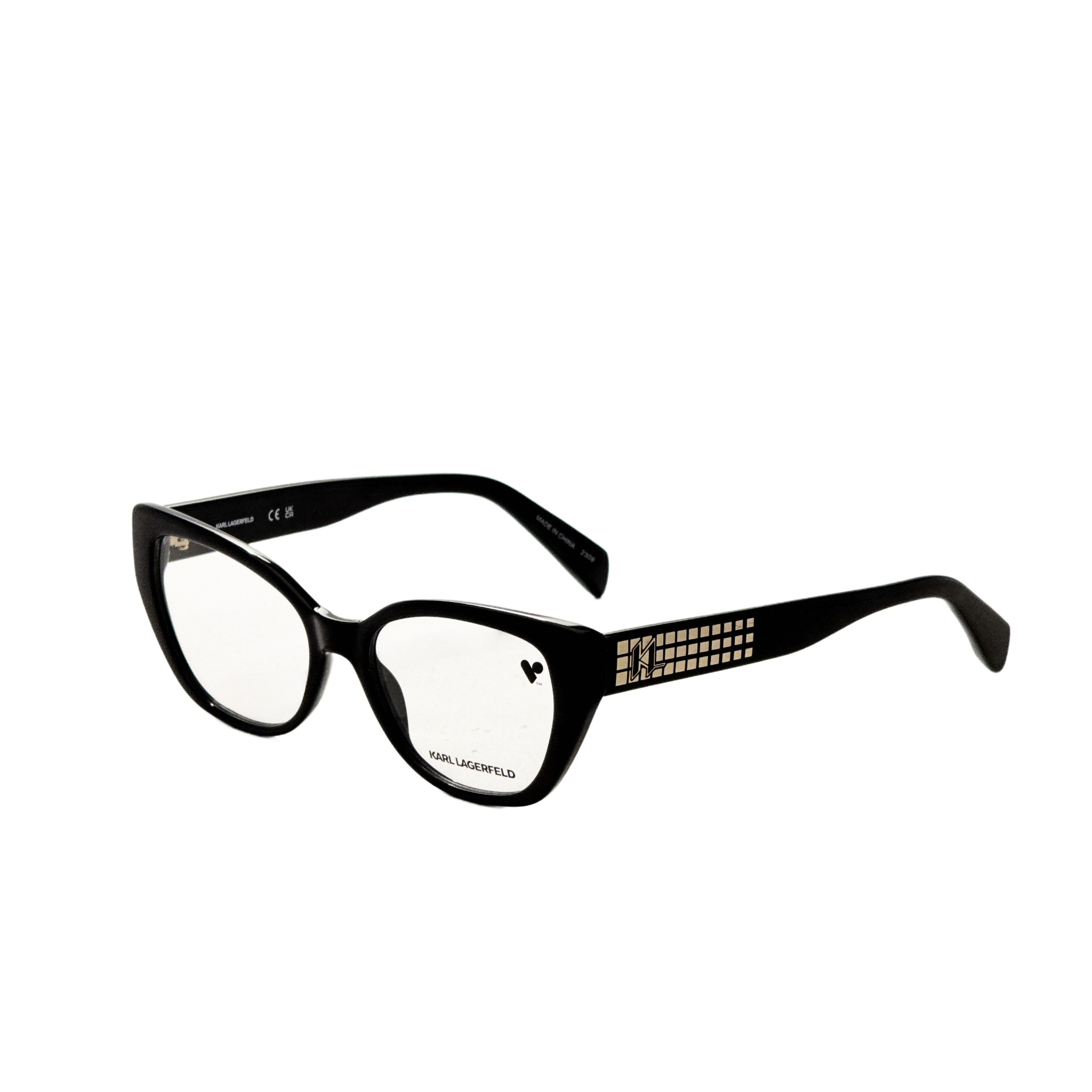 Karl Lagerfeld Women's 53mm Black Eyeglasses KL6151-001