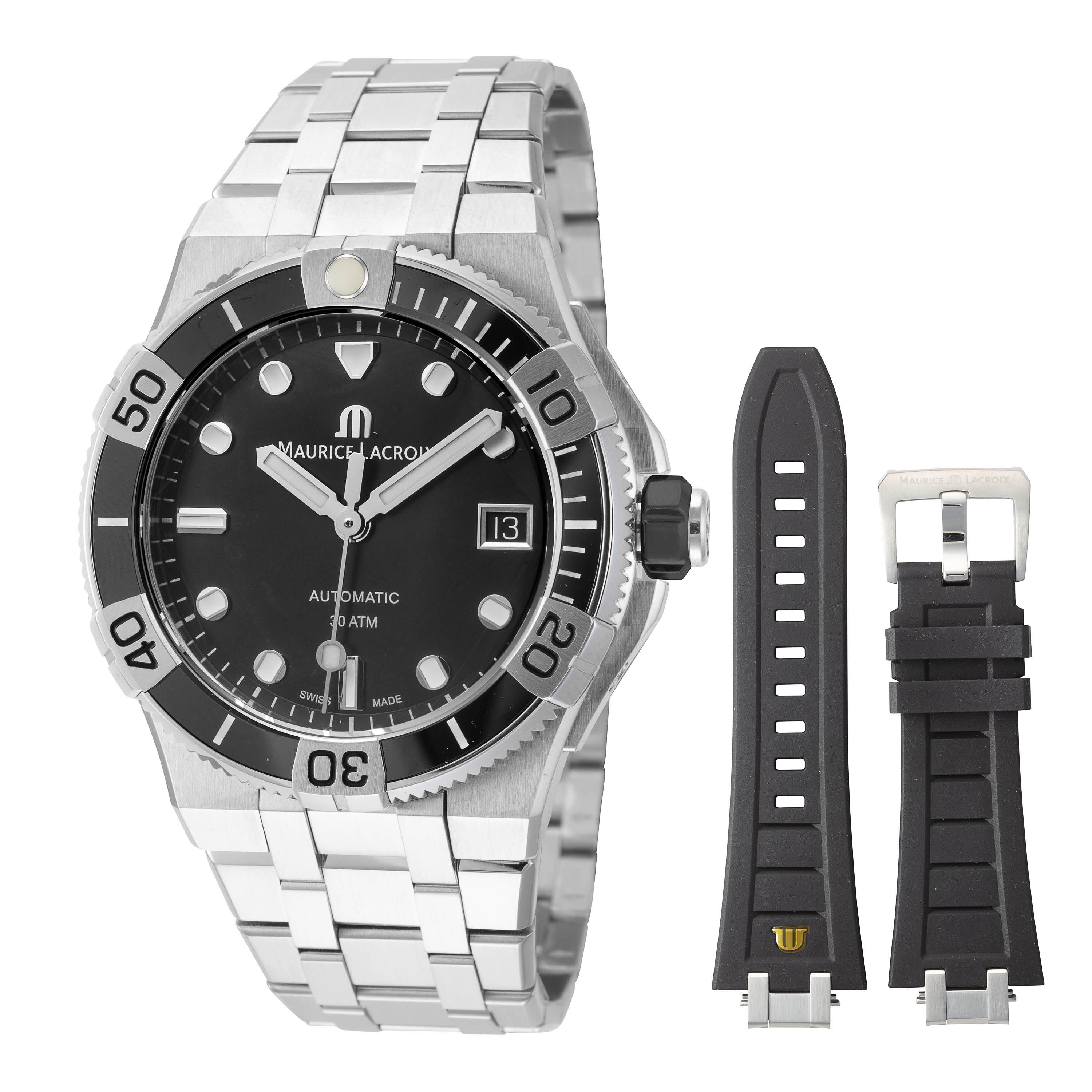 Maurice Lacroix Men's Aikon Venturer Automatic Watch AI6057-SSL2F-330-A