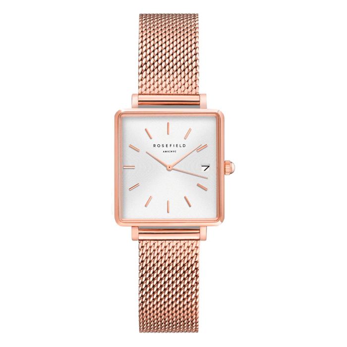 Rosefield Women's Boxy 26mm Quartz Watch QMWMRG-Q040