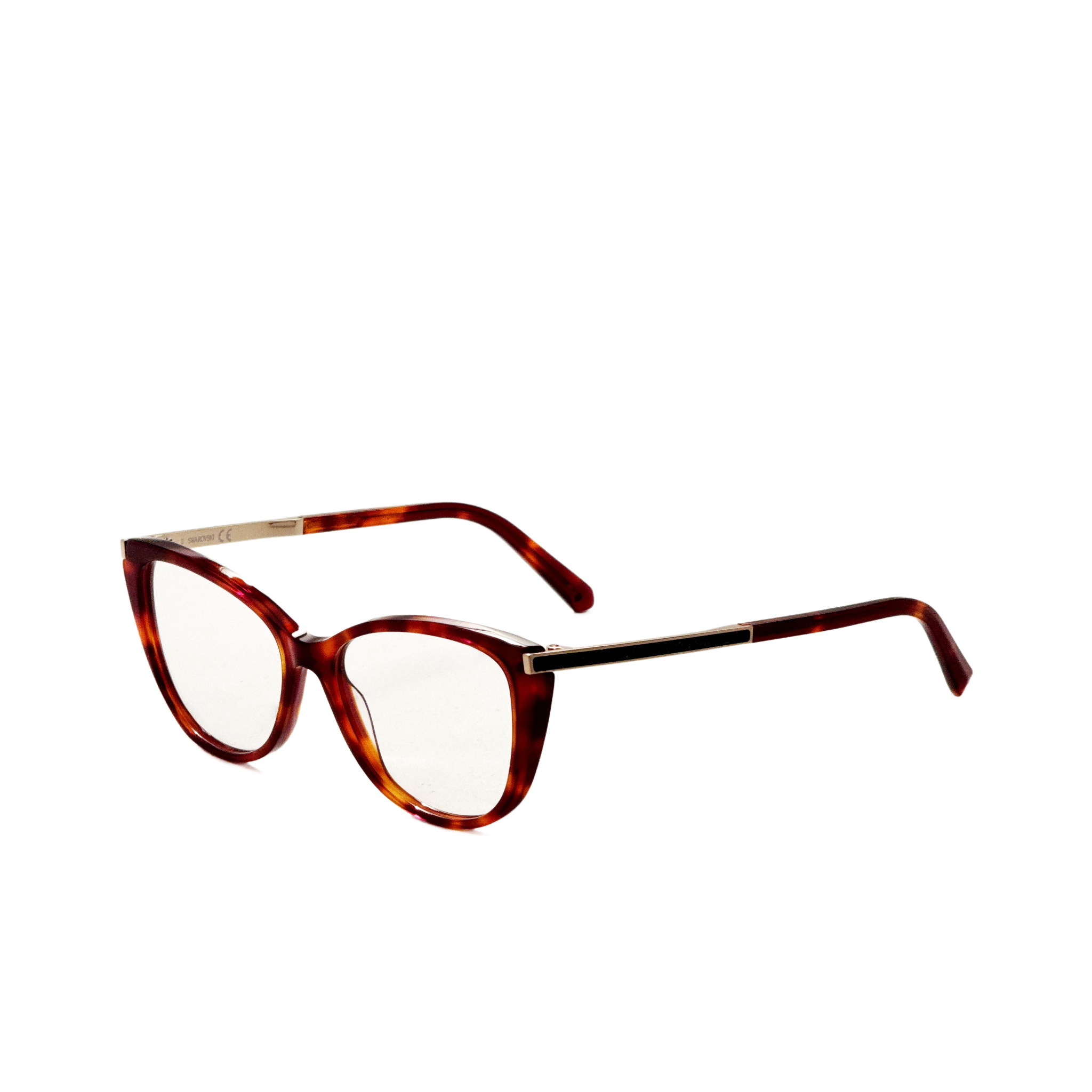 Swarovski Women's 53 mm Havana Eyeglasses SK5414-53052