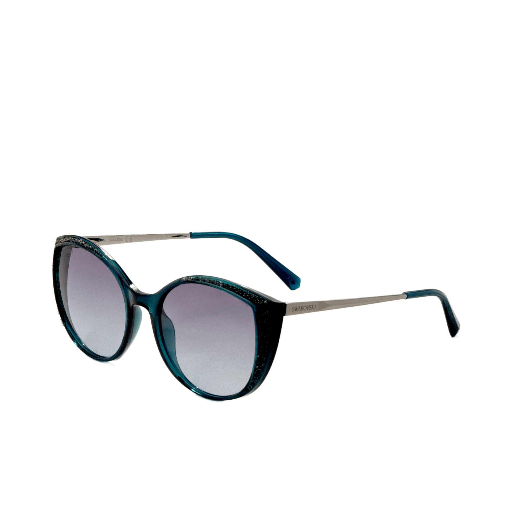Swarovski Women's 55 mm Blue Sunglasses SK0168-87B