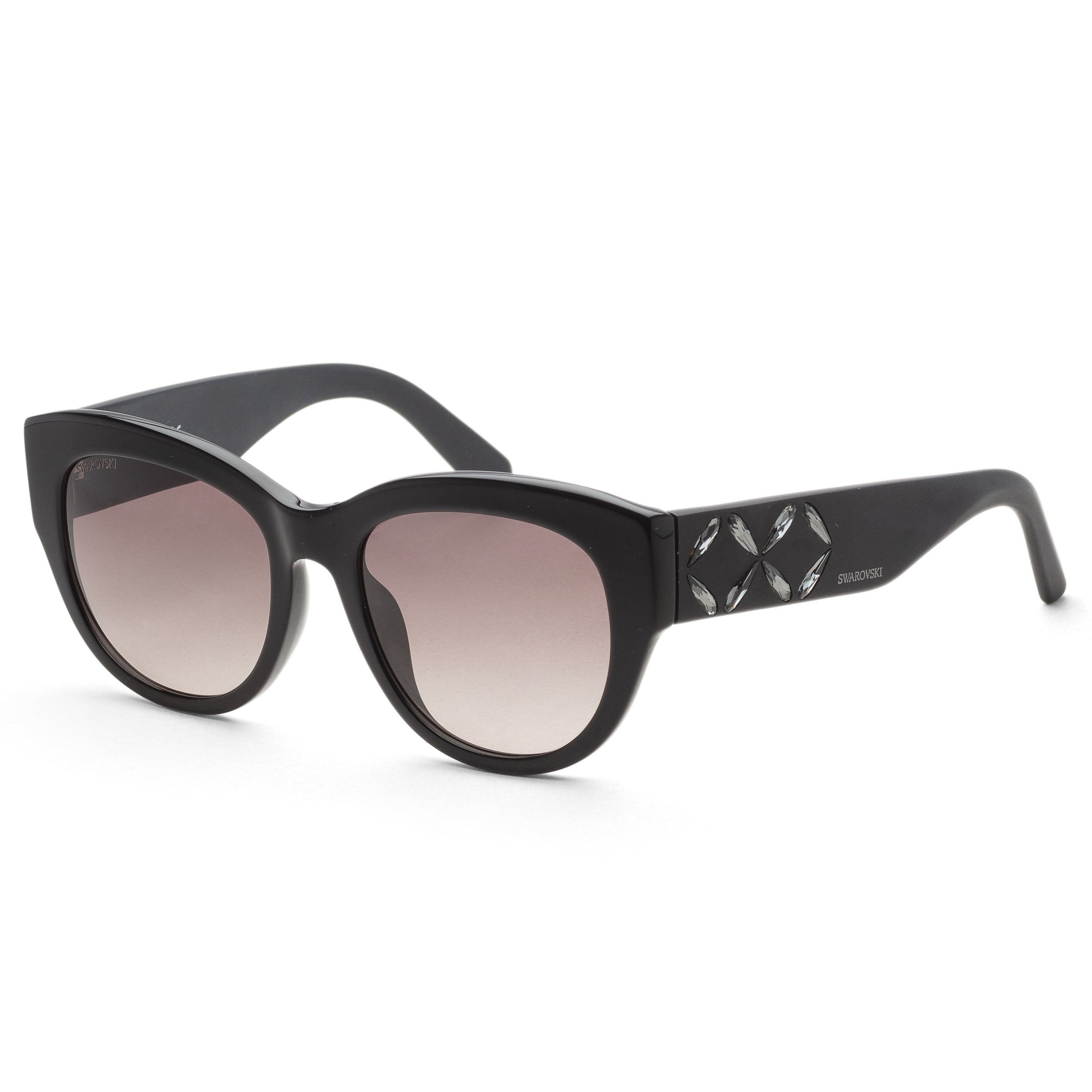 Swarovski Women's 54 mm Black Sunglasses SK-0127-01B