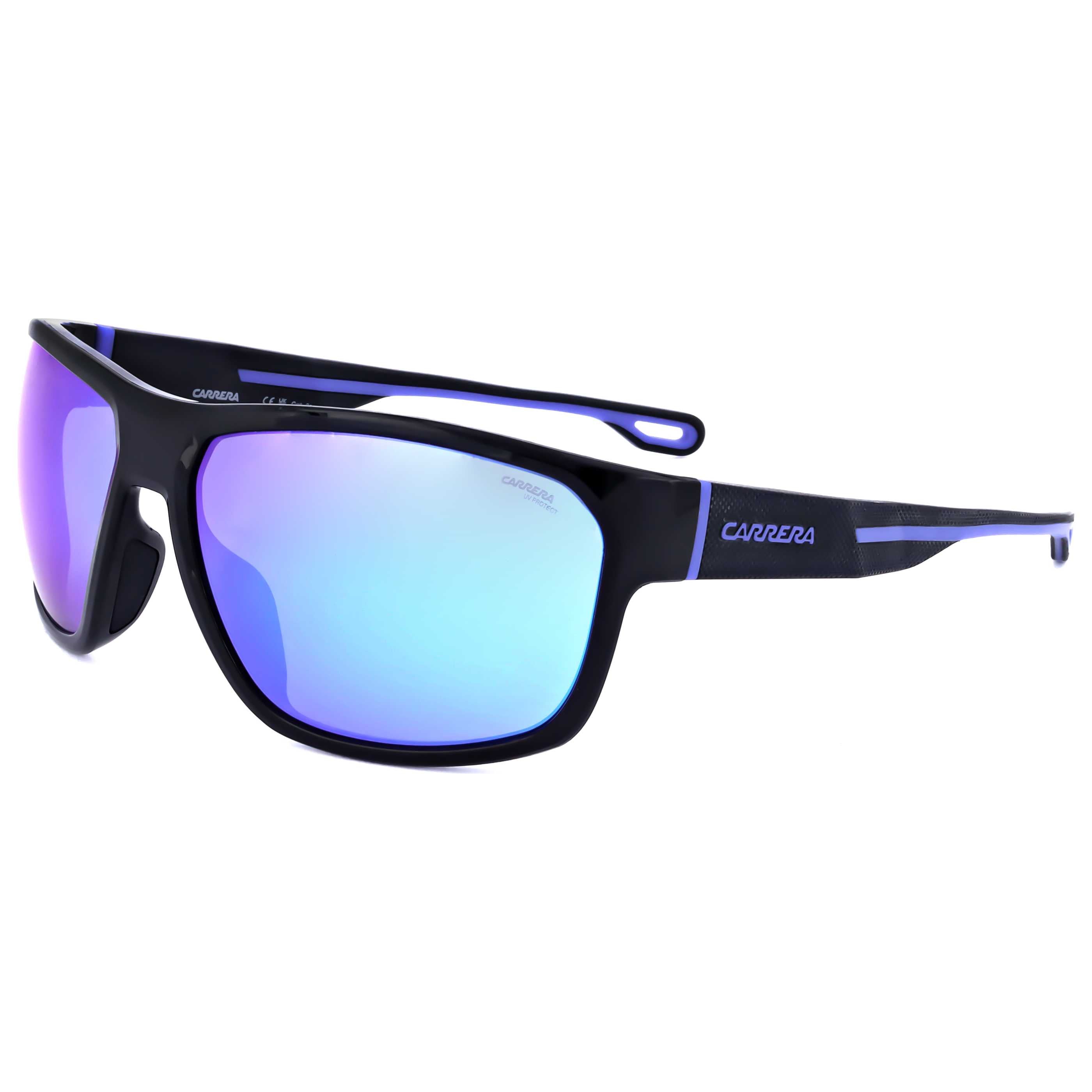 Carrera Men's 63mm Black Blue Sunglasses CARRERA4018-S-D51-63