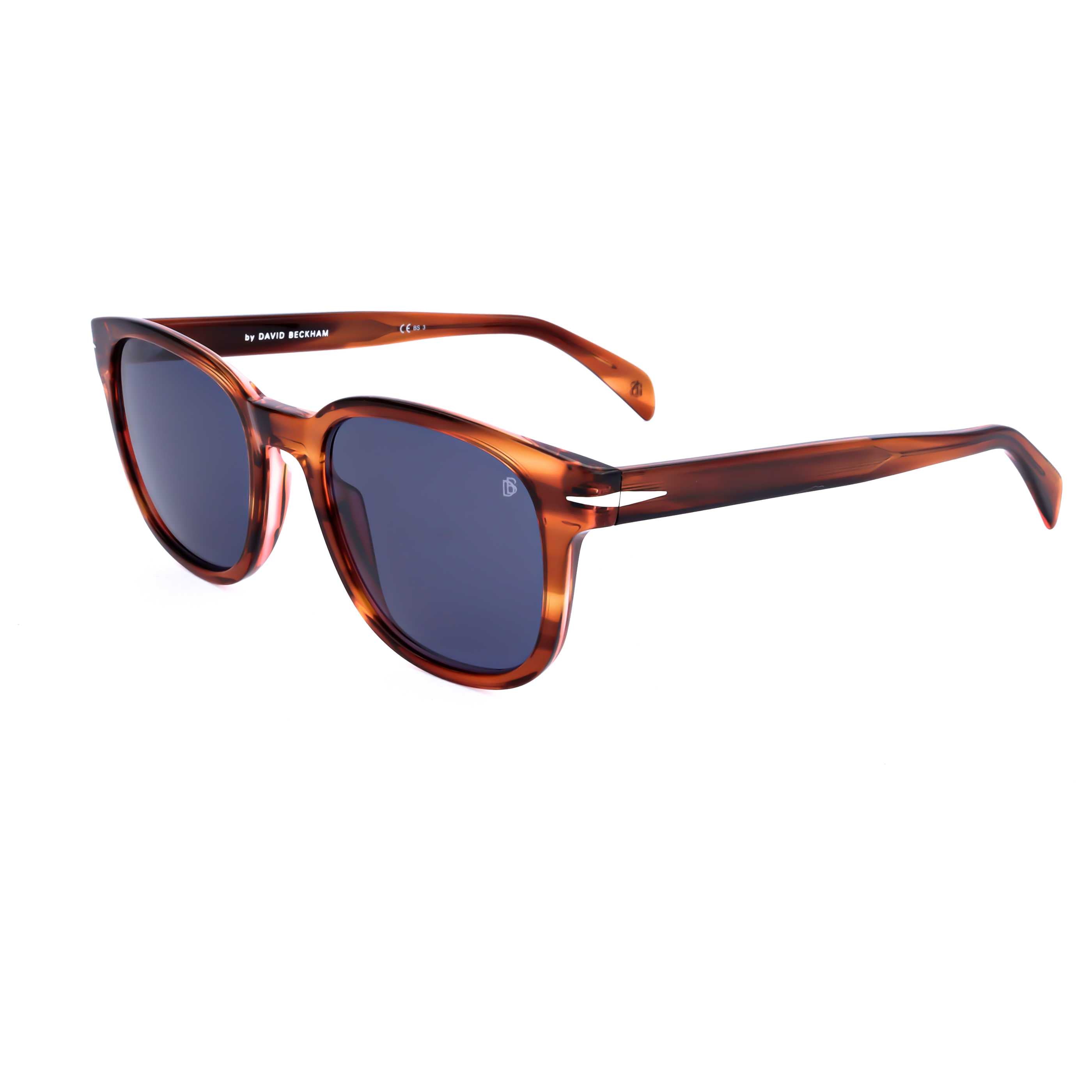 David Beckham Men's 52mm Brown Horn Sunglasses DB1062-S-EX4-52