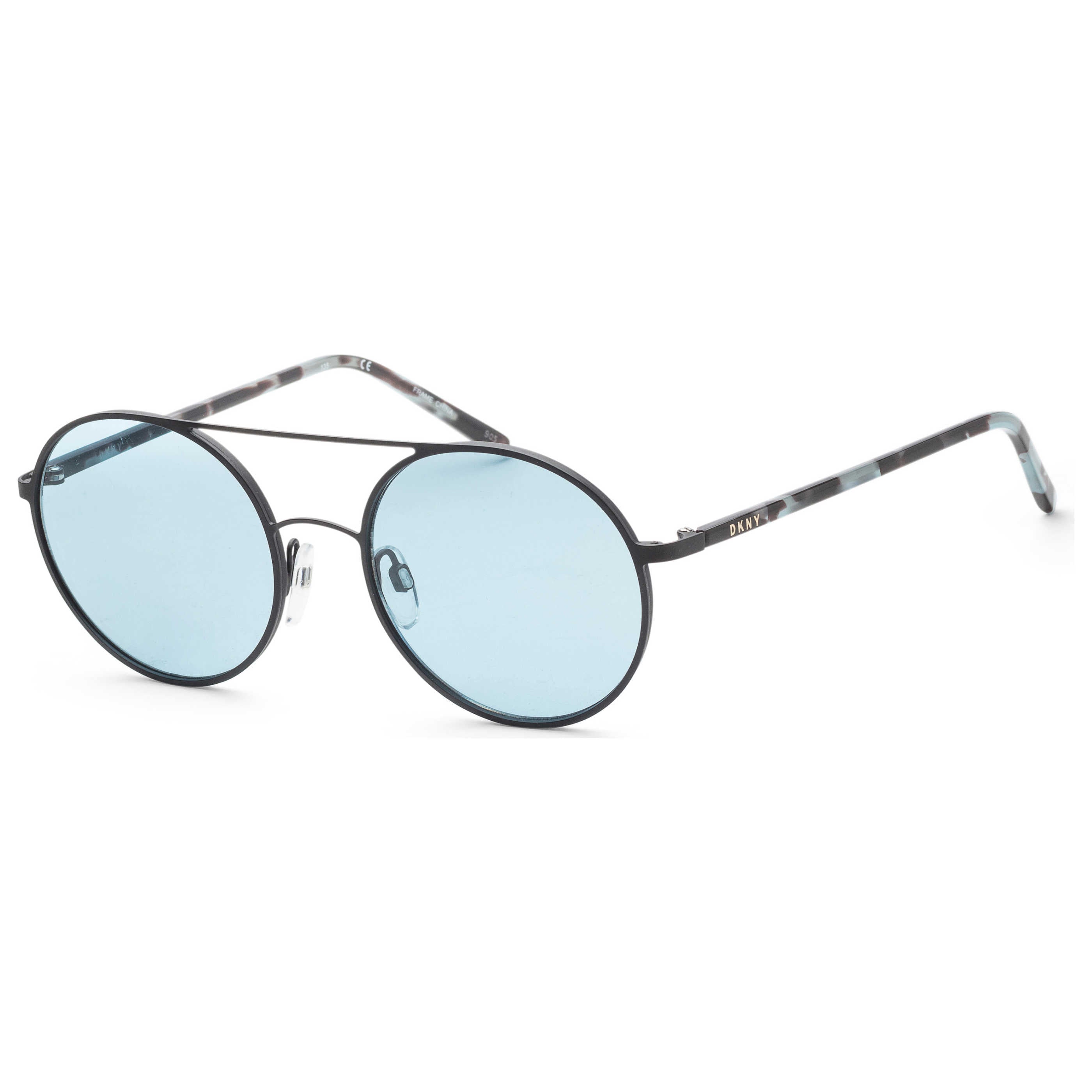 DKNY Men's 59mm Black and Grey Tortoise Sunglasses DK300S-400