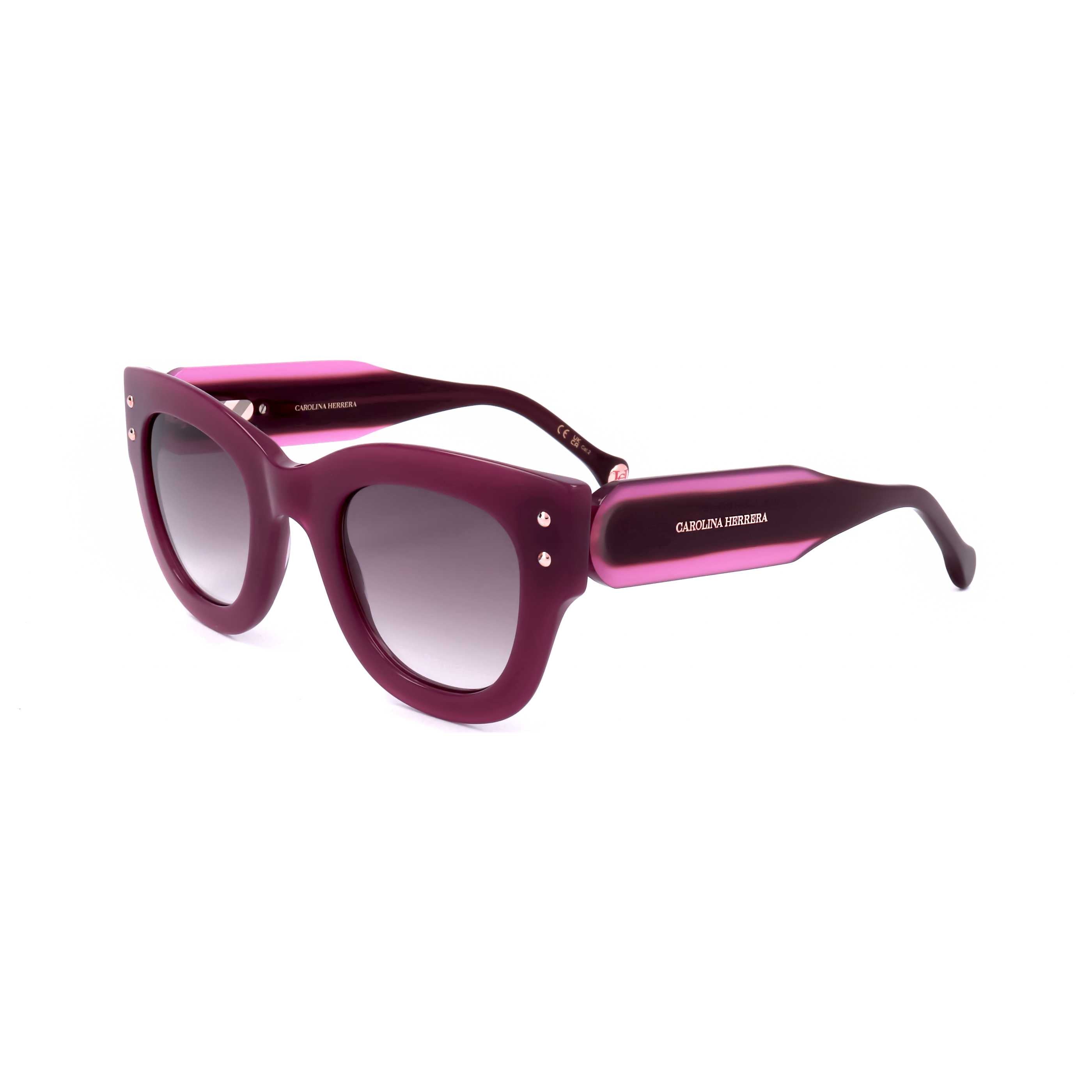 Carolina Herrera Women's 47mm Cyclamen Sunglasses HER0222S-0QHO-DG