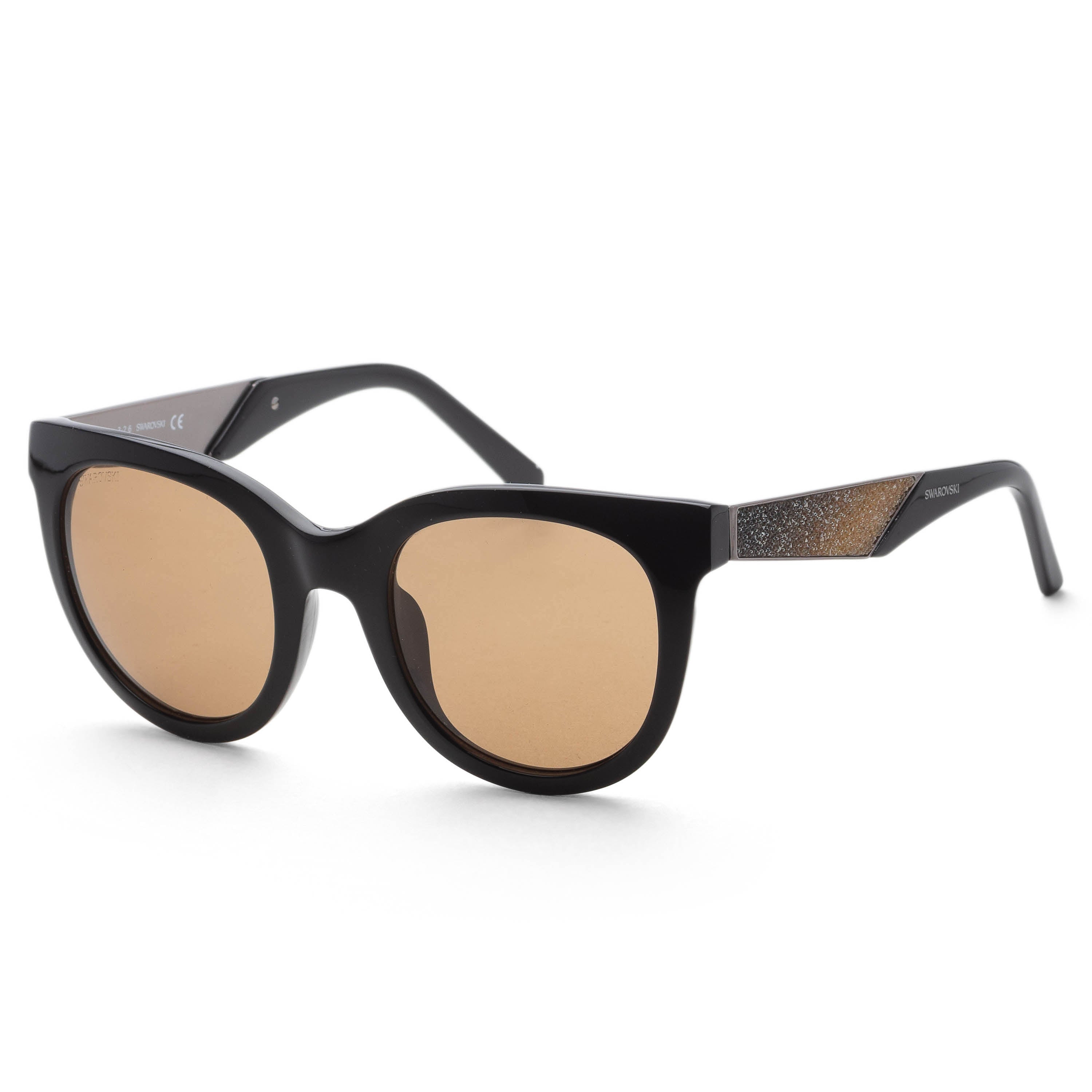 Swarovski Women's 50 mm Black Sunglasses SK-0126-01E
