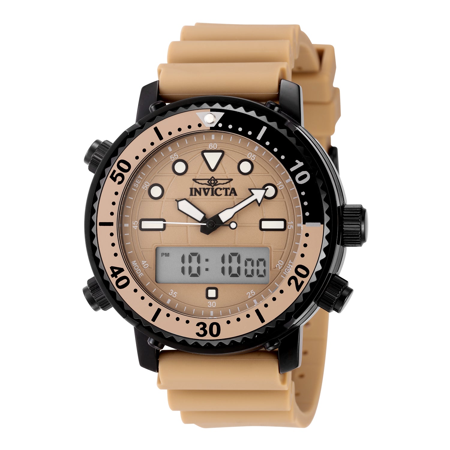 Invicta Men's Pro Diver 46.5mm Digital Chronograph Watch IN-49448