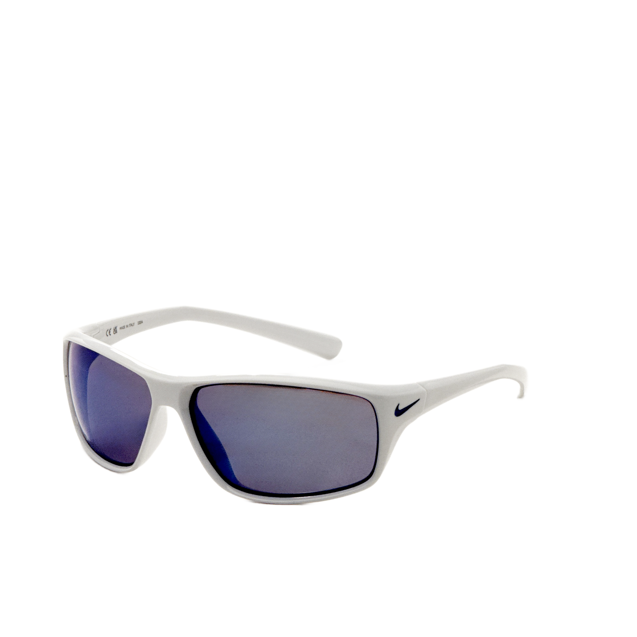 Nike Men's Adrenaline 64mm White Gray Sunglasses EV1134-144-64