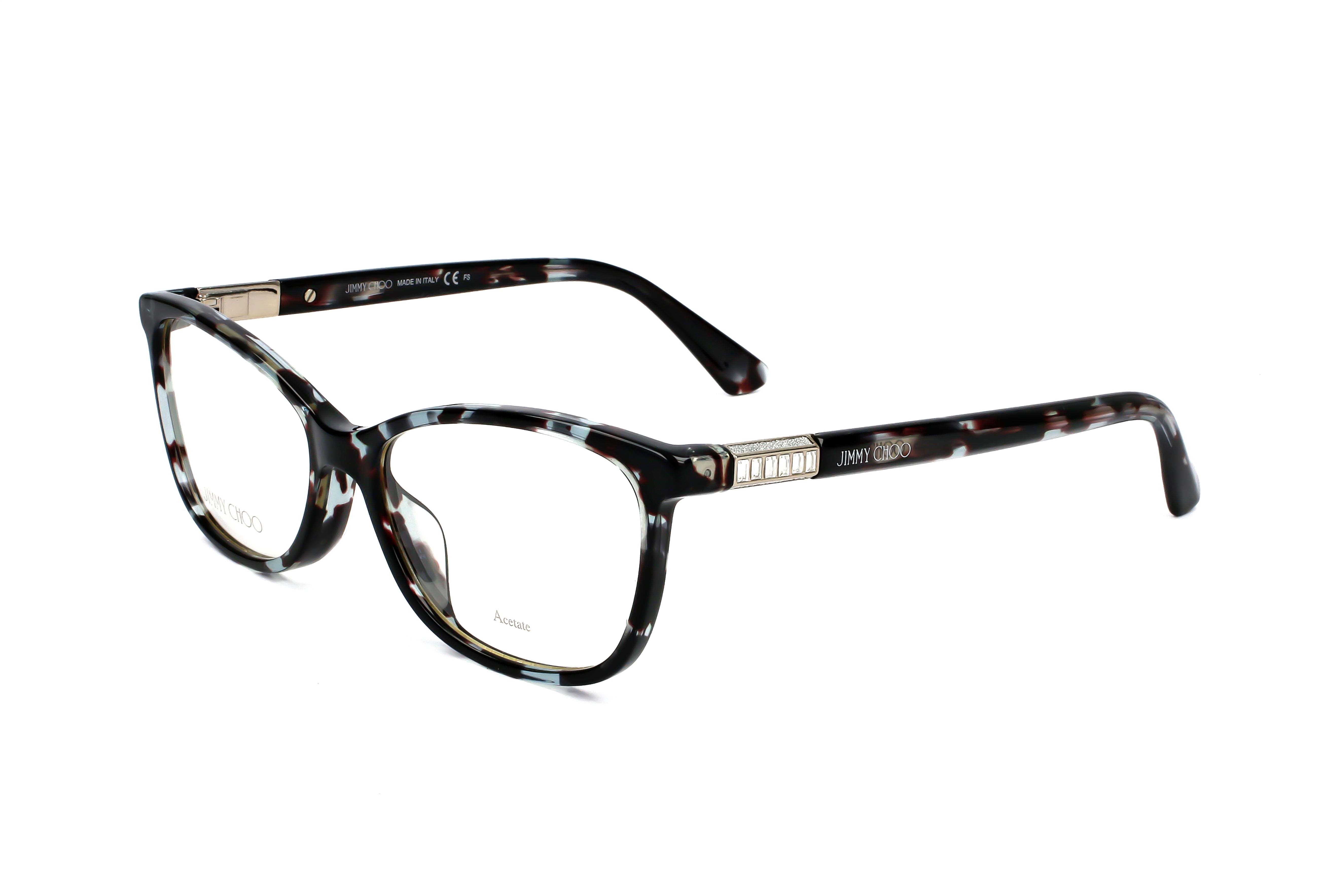 Jimmy Choo Women's 53mm Azure Havana Eyeglasses JC282-G-R8M-53