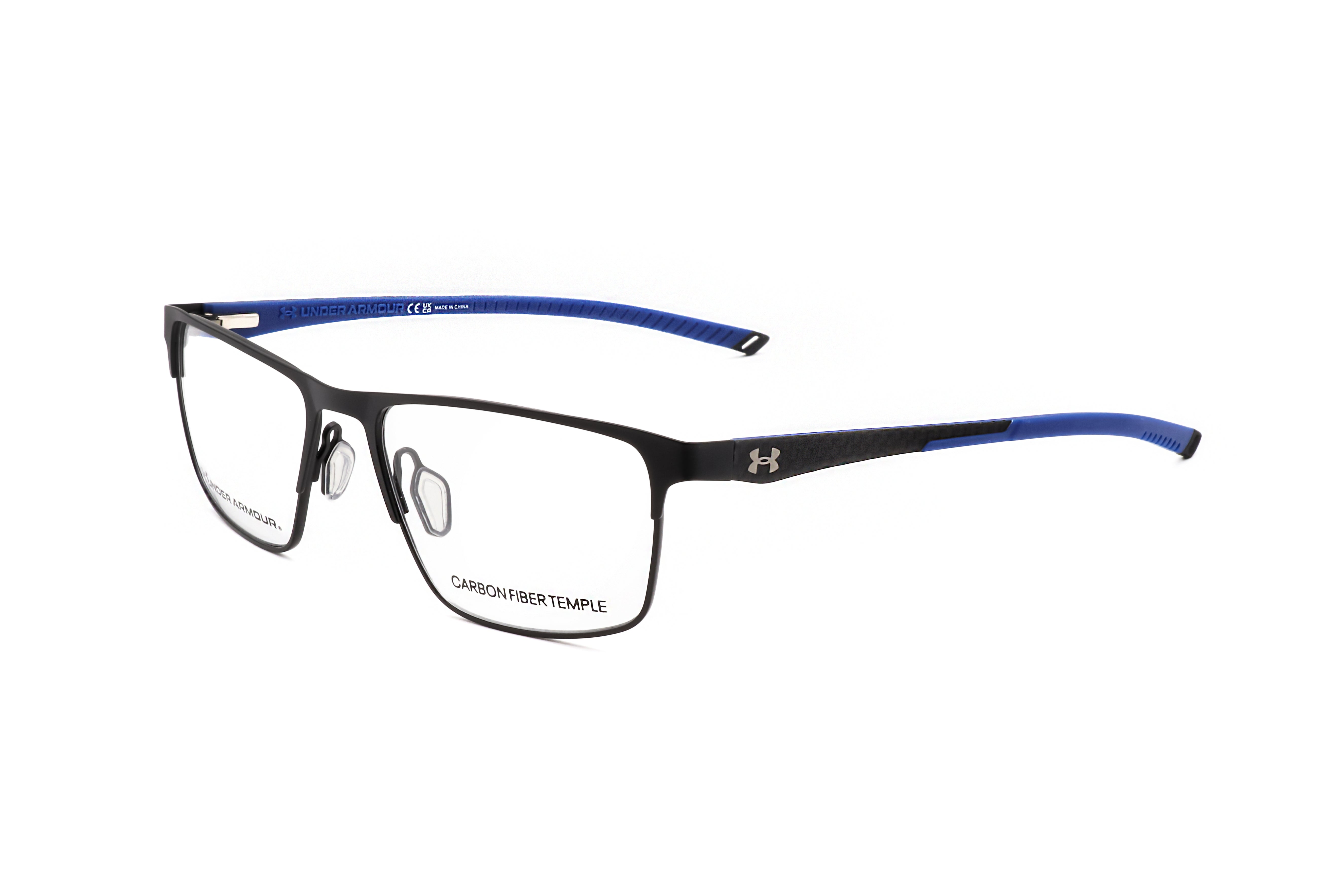Under Armour Men's 54mm Matte Black Blue Eyeglasses UA5050-G-0VK-54