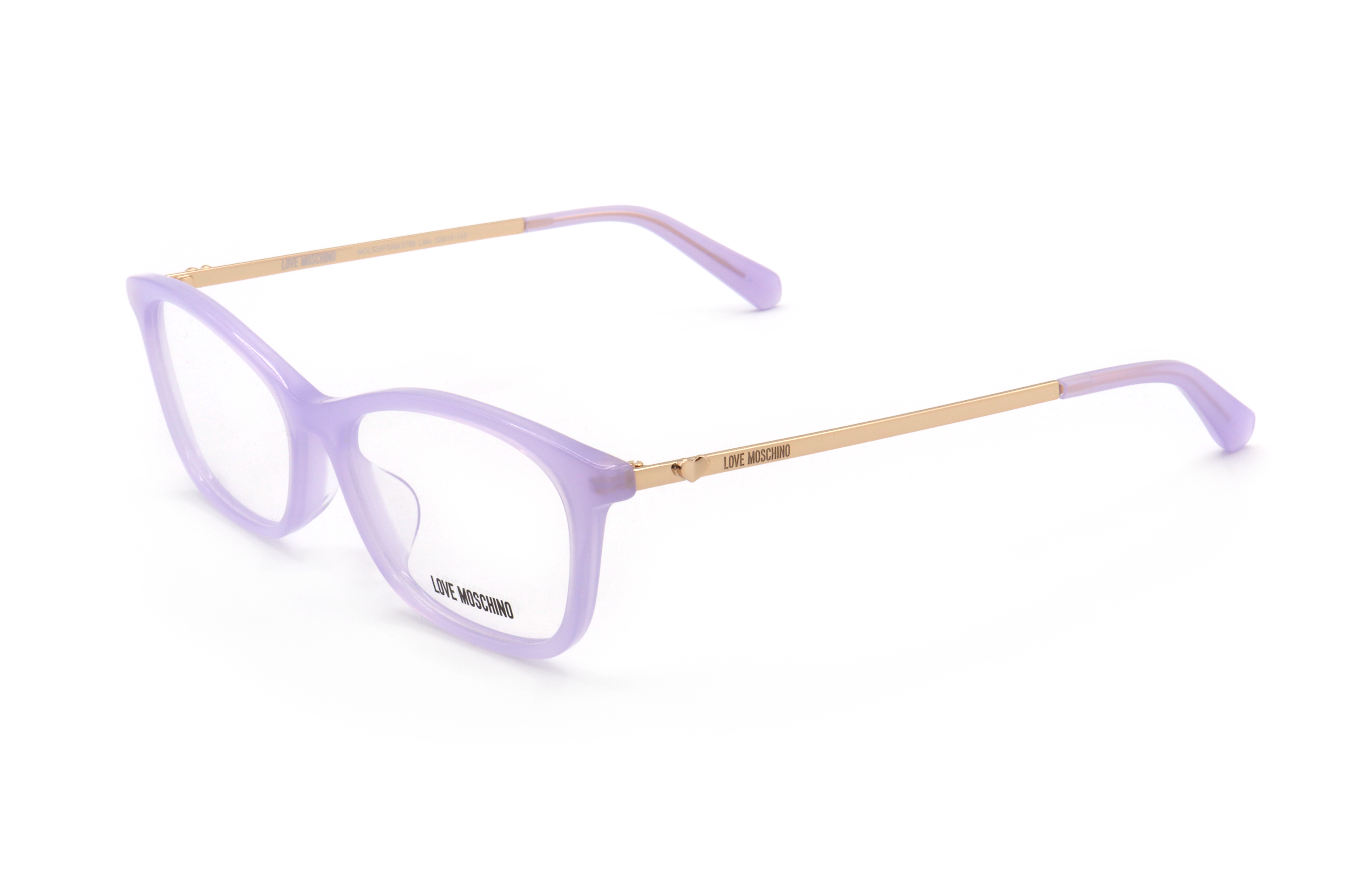 Moschino Women's 52mm Lilac Eyeglasses MOL535-F-SAM-789-52