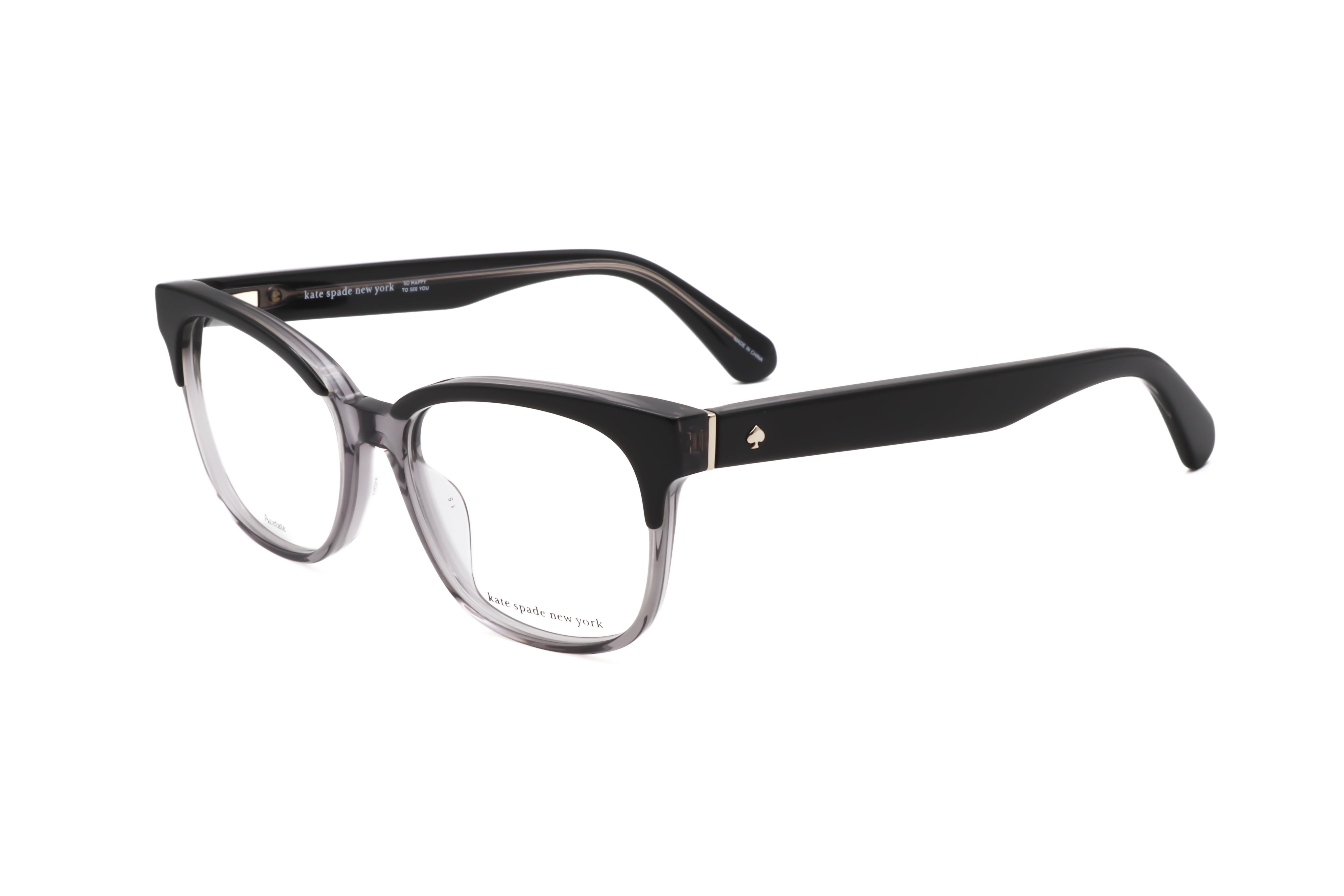 Kate Spade Women's 51mm Black Grey Eyeglasses CAROLANNE-08A-51
