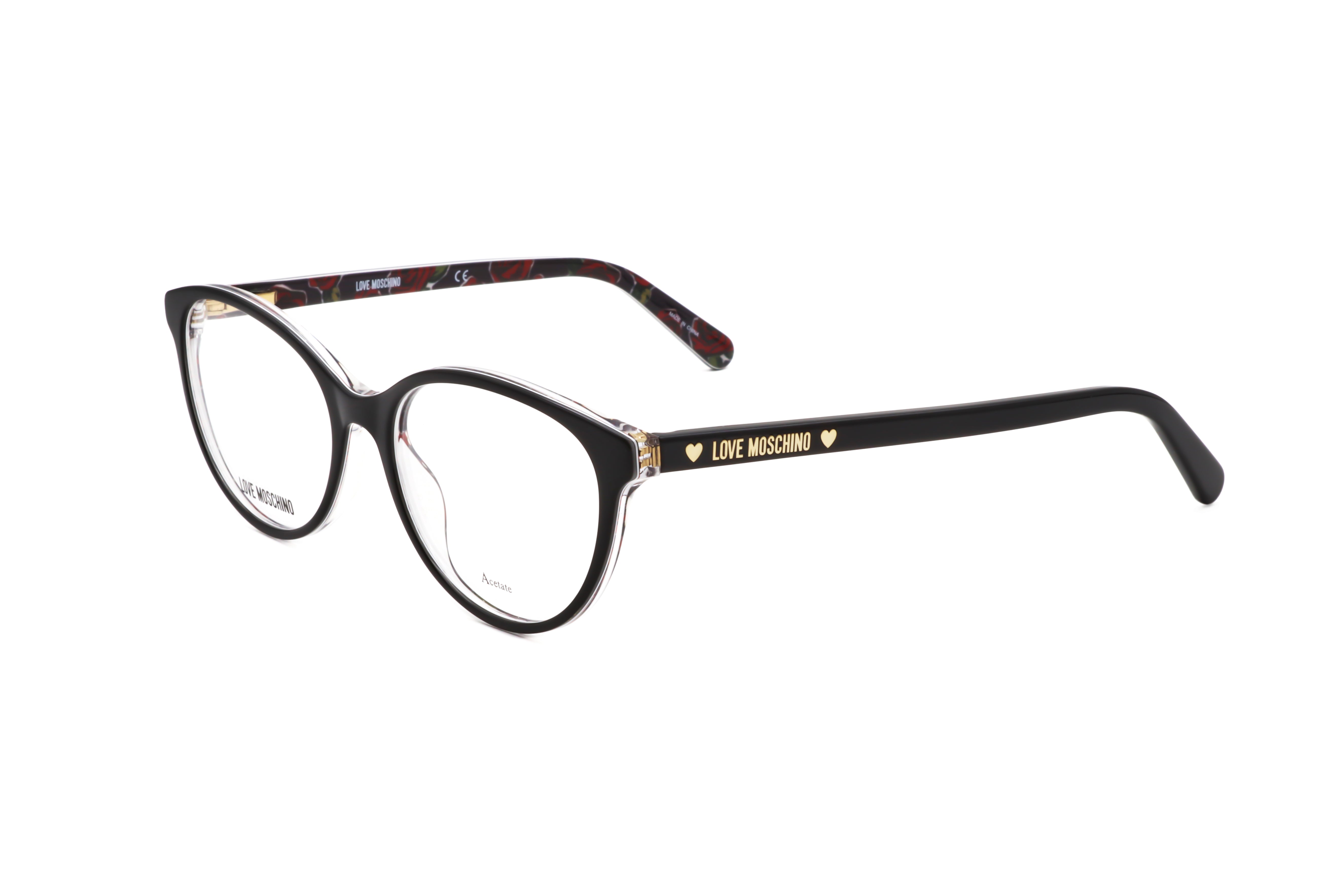 Moschino Women's 52mm Black Eyeglasses MOL525-807-52