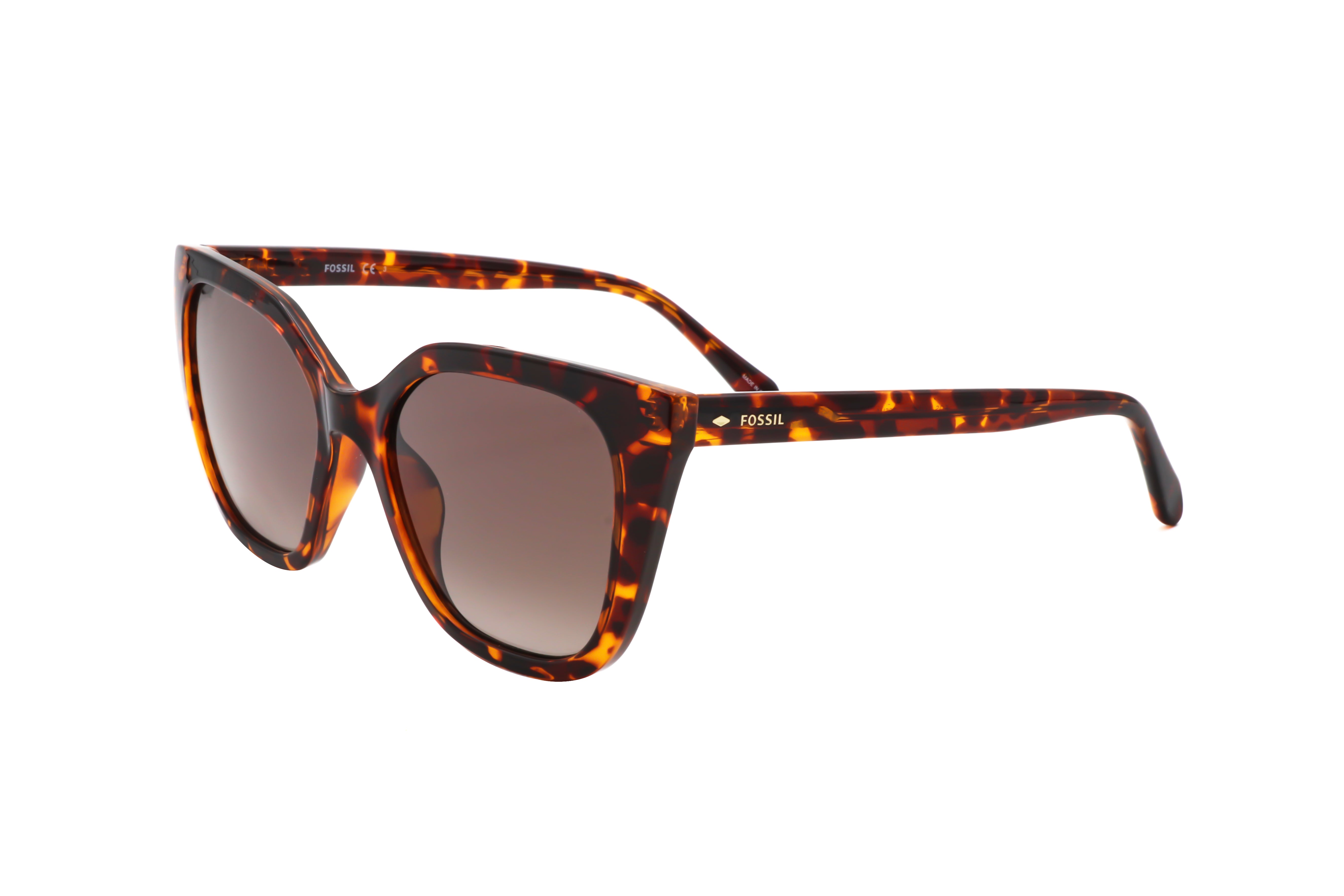 Fossil Women's 54 mm Havana Sunglasses FOS3138-G-S-086-54