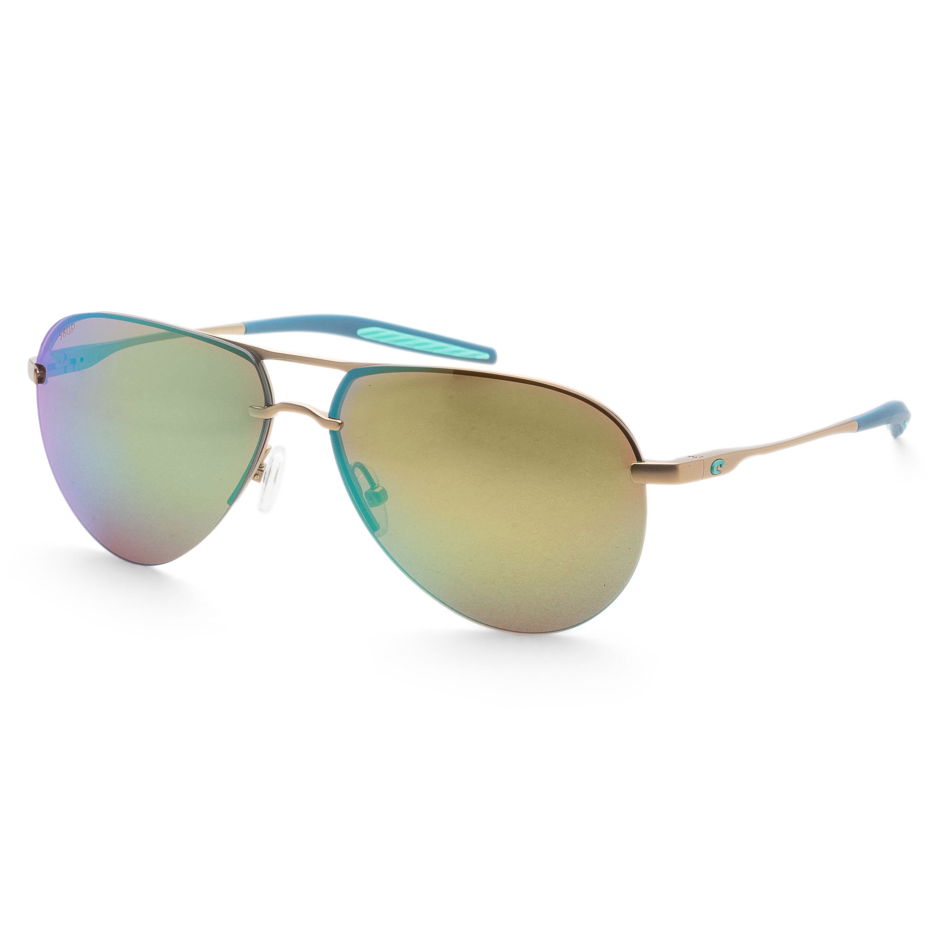 Costa del Mar Unisex Helo 61mm Matte Champagne Polar Sunglasses 6S6006-600609-61