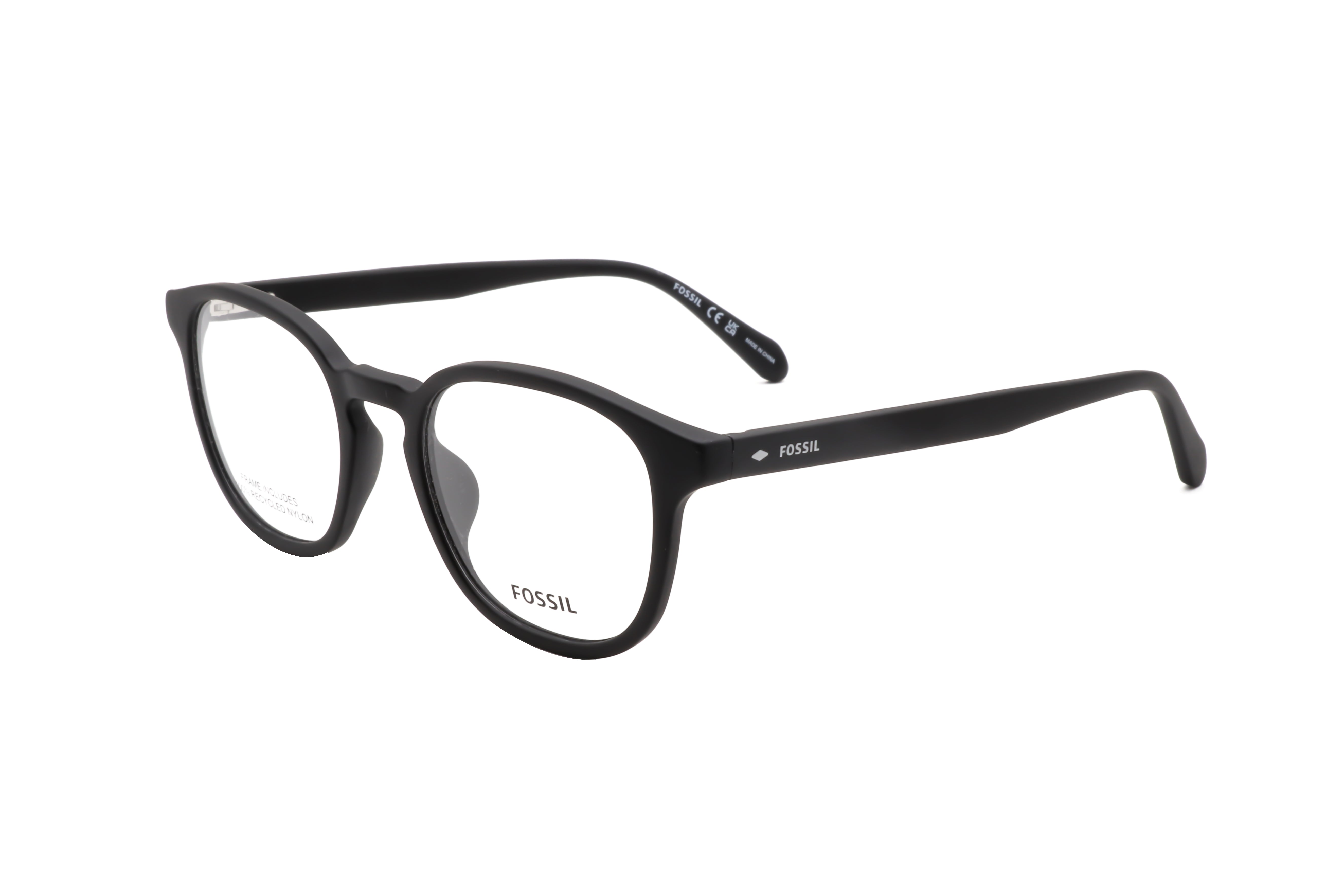 Fossil Unisex 50mm Matte Black Eyeglasses FOS7156-003-50