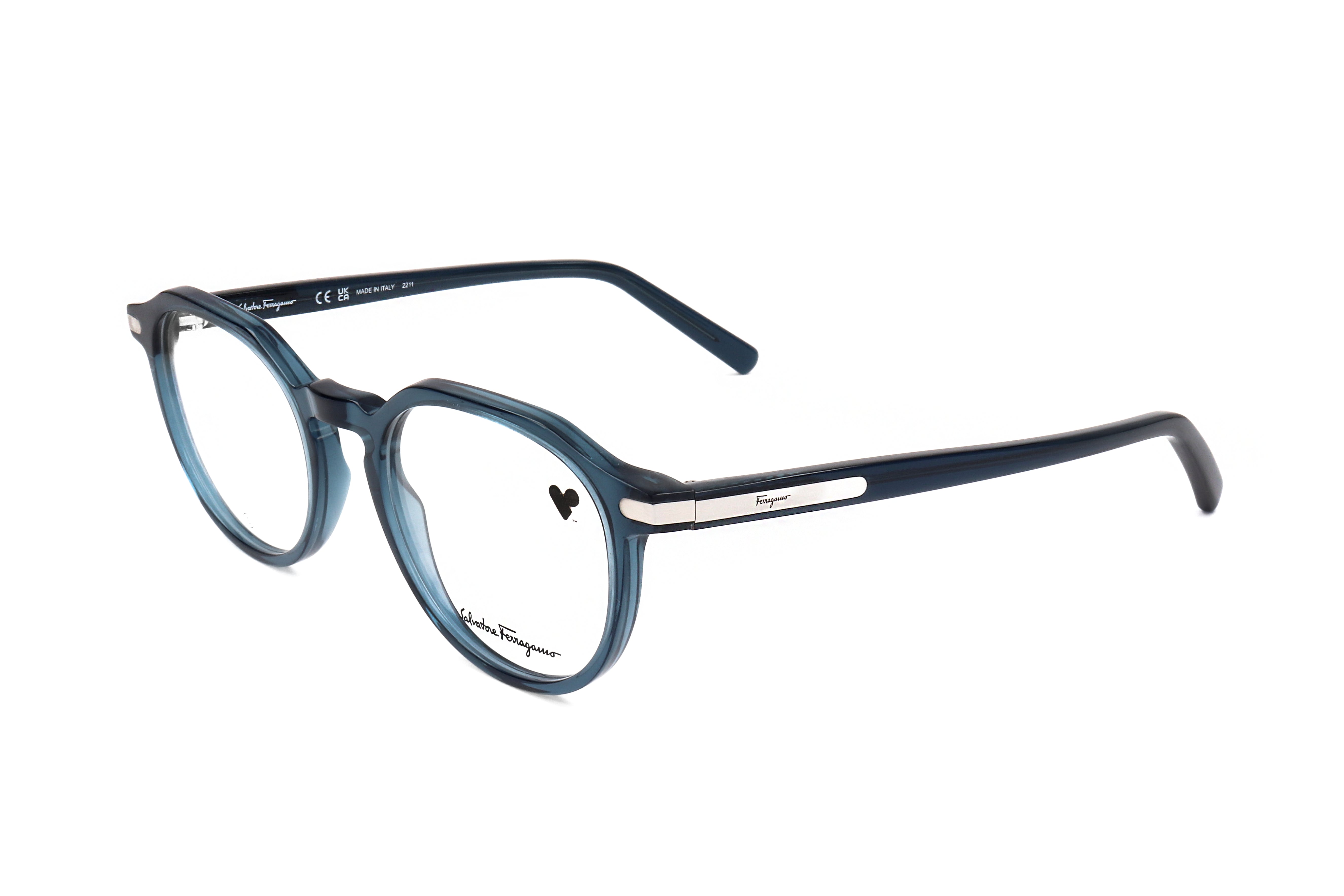 Ferragamo Men's 51mm Blue Eyeglasses SF2955-414-51