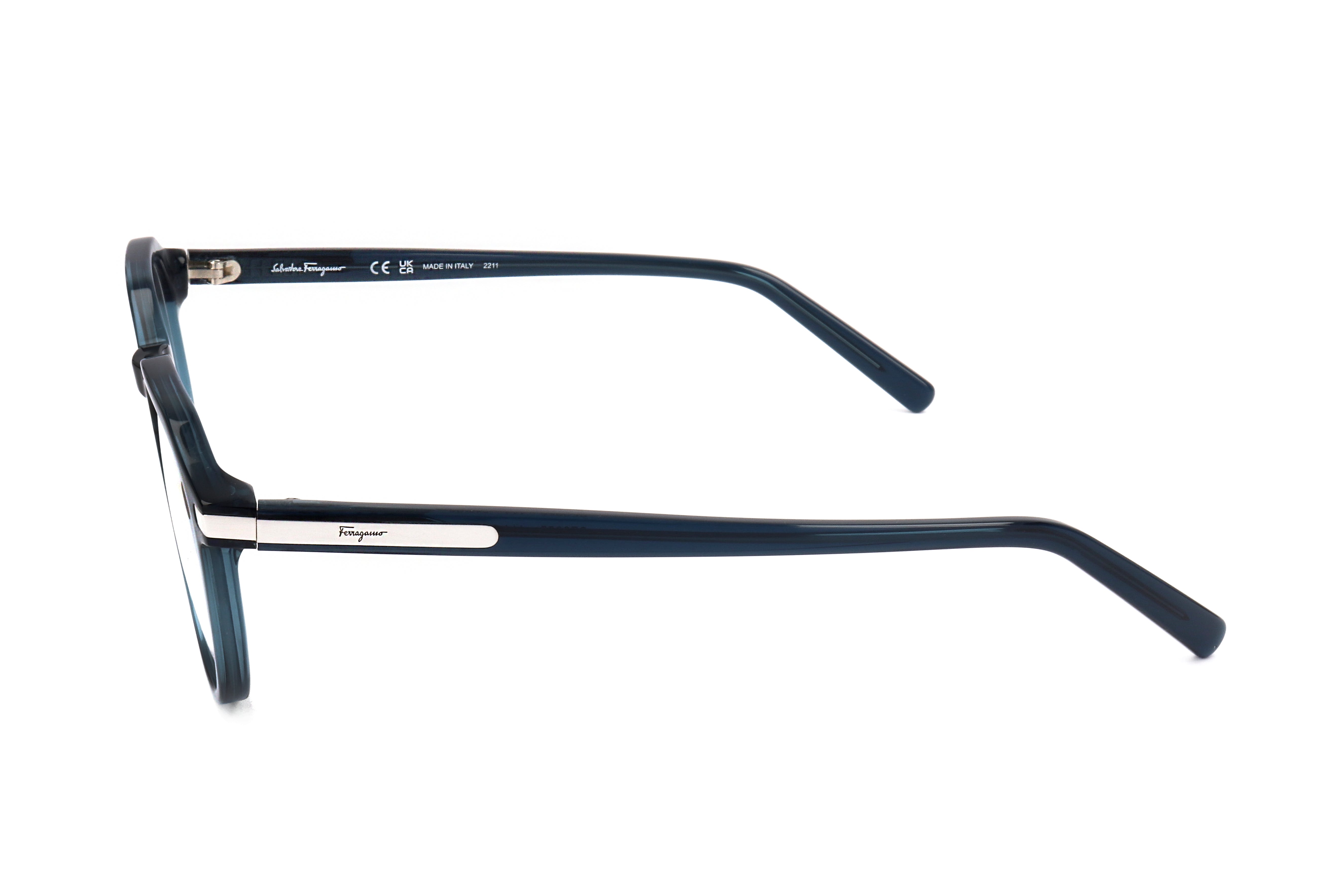 Ferragamo Men's 51mm Blue Eyeglasses SF2955-414-51