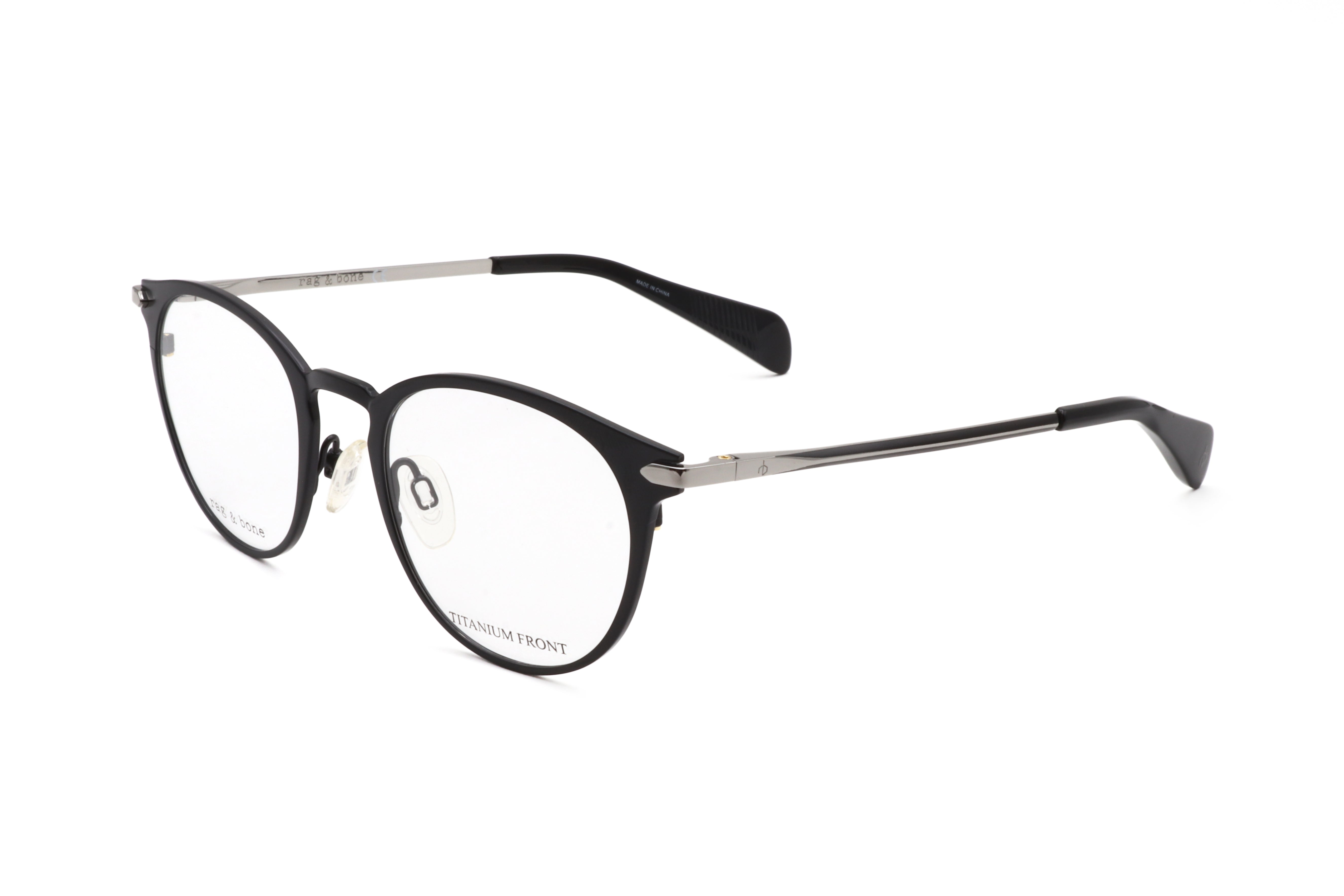 Rag & Bone Men's 51mm Matte Black Eyeglasses RNB7005-003-51