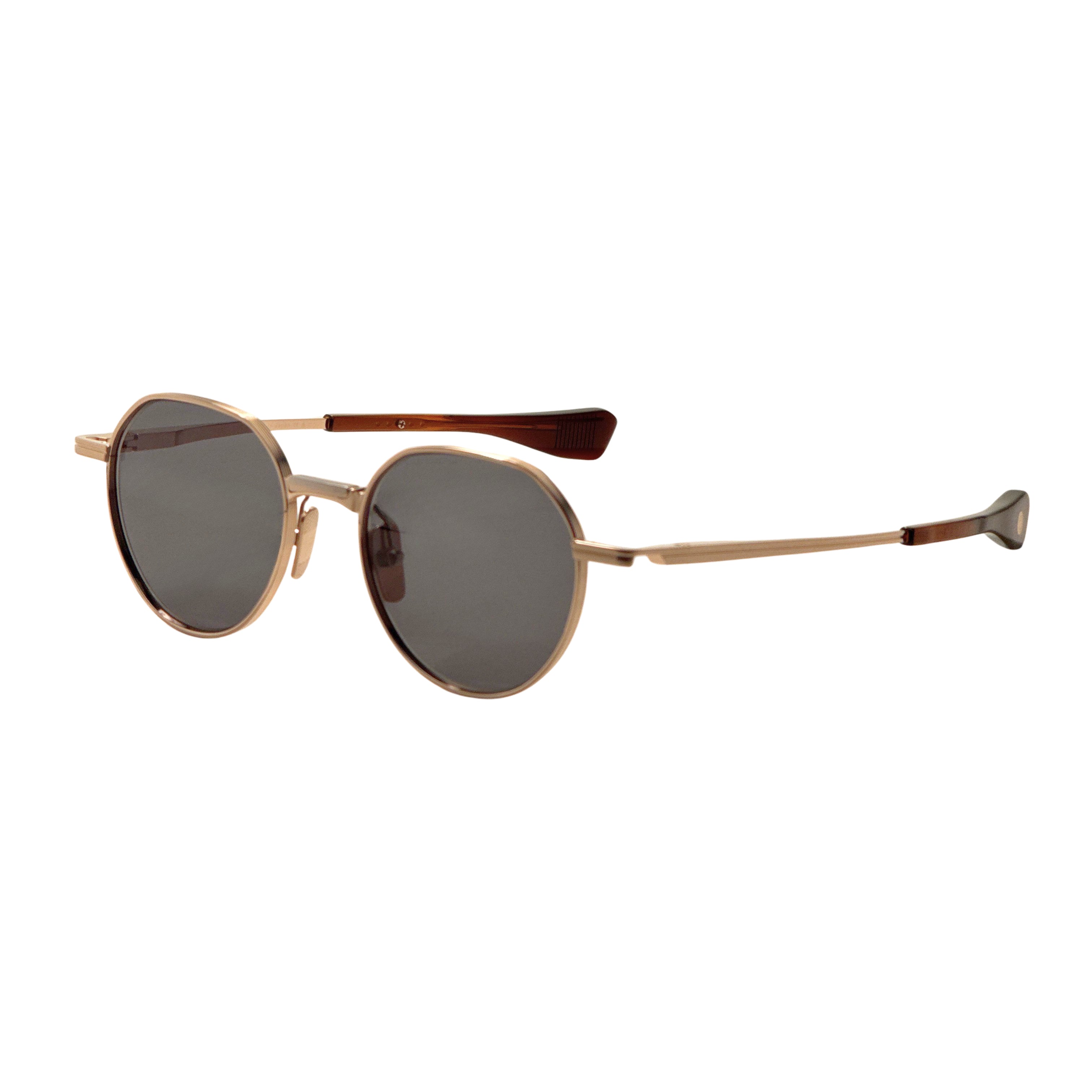 Dita Unisex Vers-One 50mm White Gold Silver Sunglasses DTS150-A-01