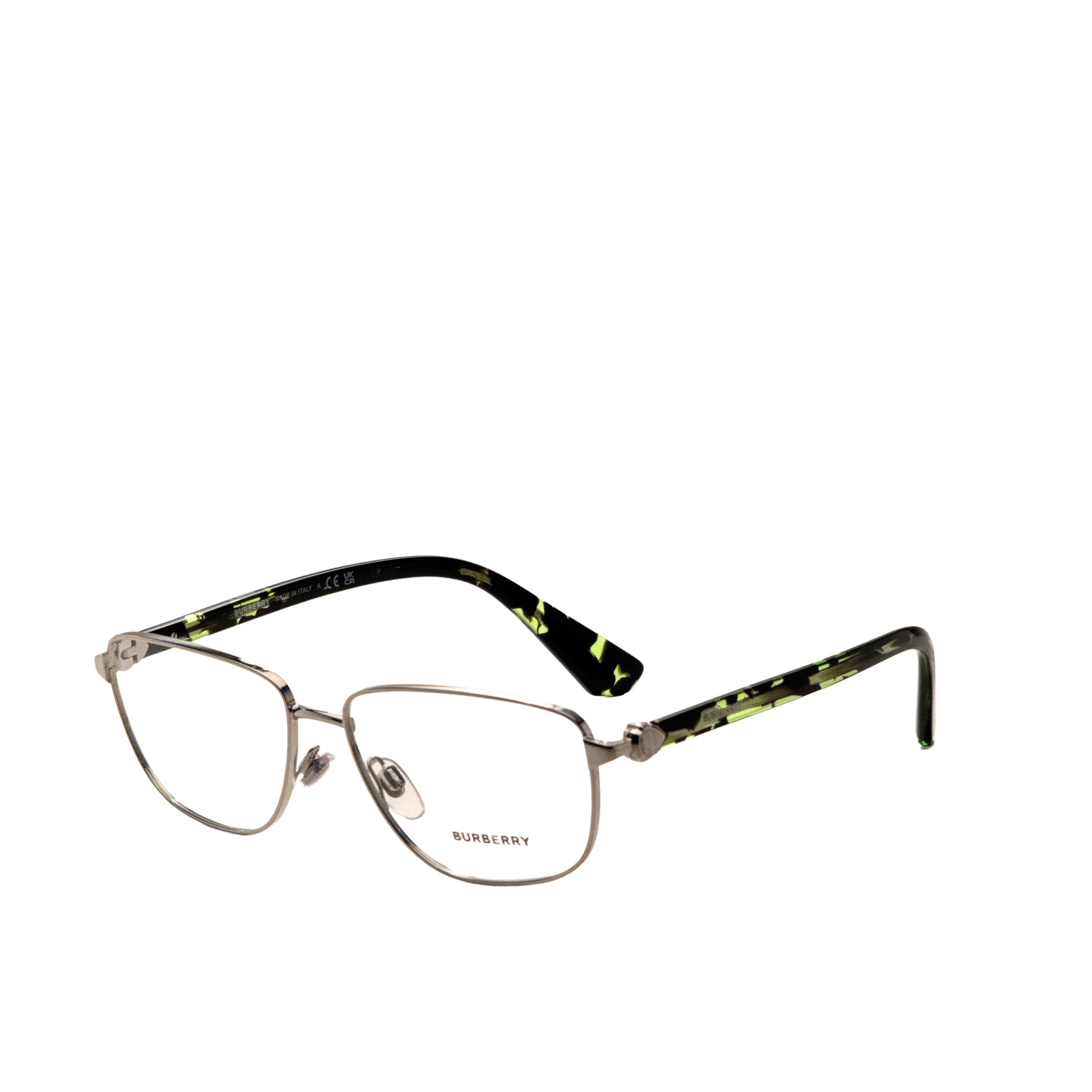Burberry Men's 57mm Silver Eyeglasses BE1393-1005-57