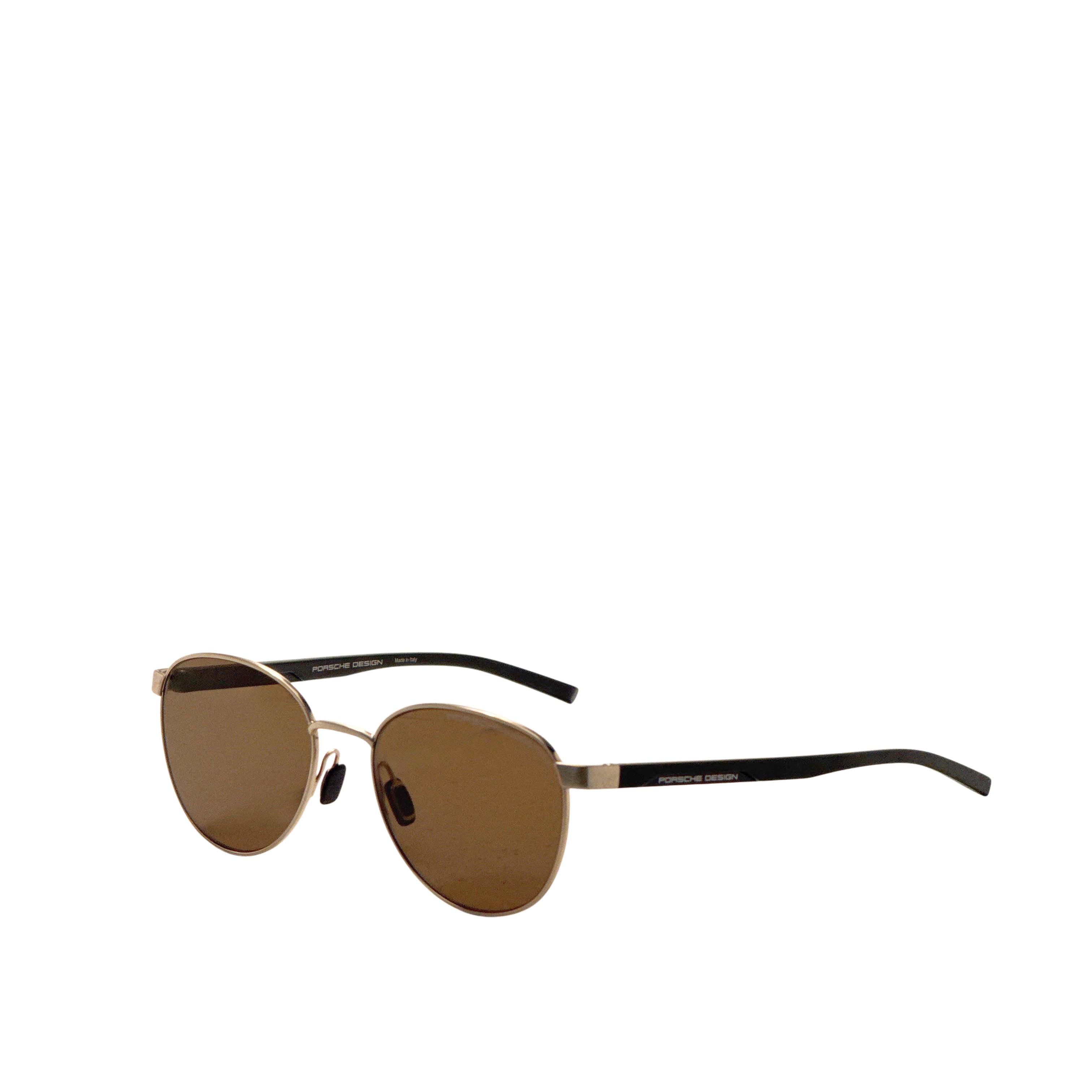 Porsche Design Unisex 54mm Gold Black Eyeglasses P8945-54D