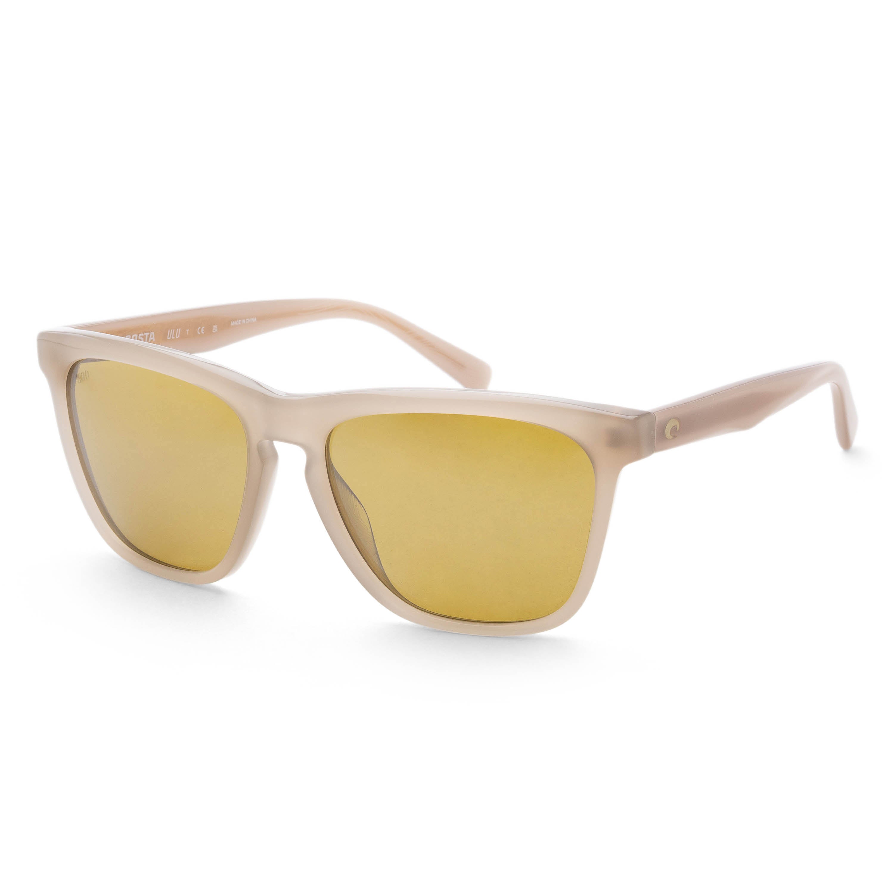 Costa del Mar Women's Ulu 56mm Sea Foam Polarized Sunglasses 6S2014-201405-56