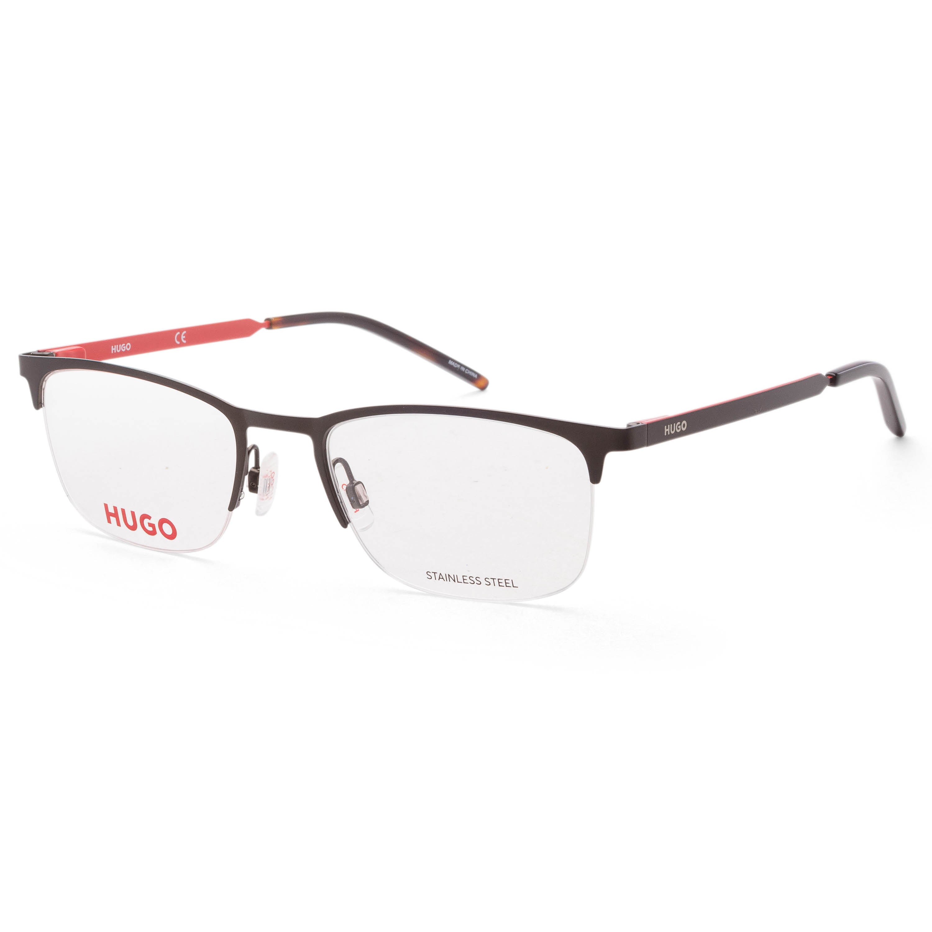 Hugo Boss Men's 53mm Matte Grey Eyeglasses HG1019-FRE-53