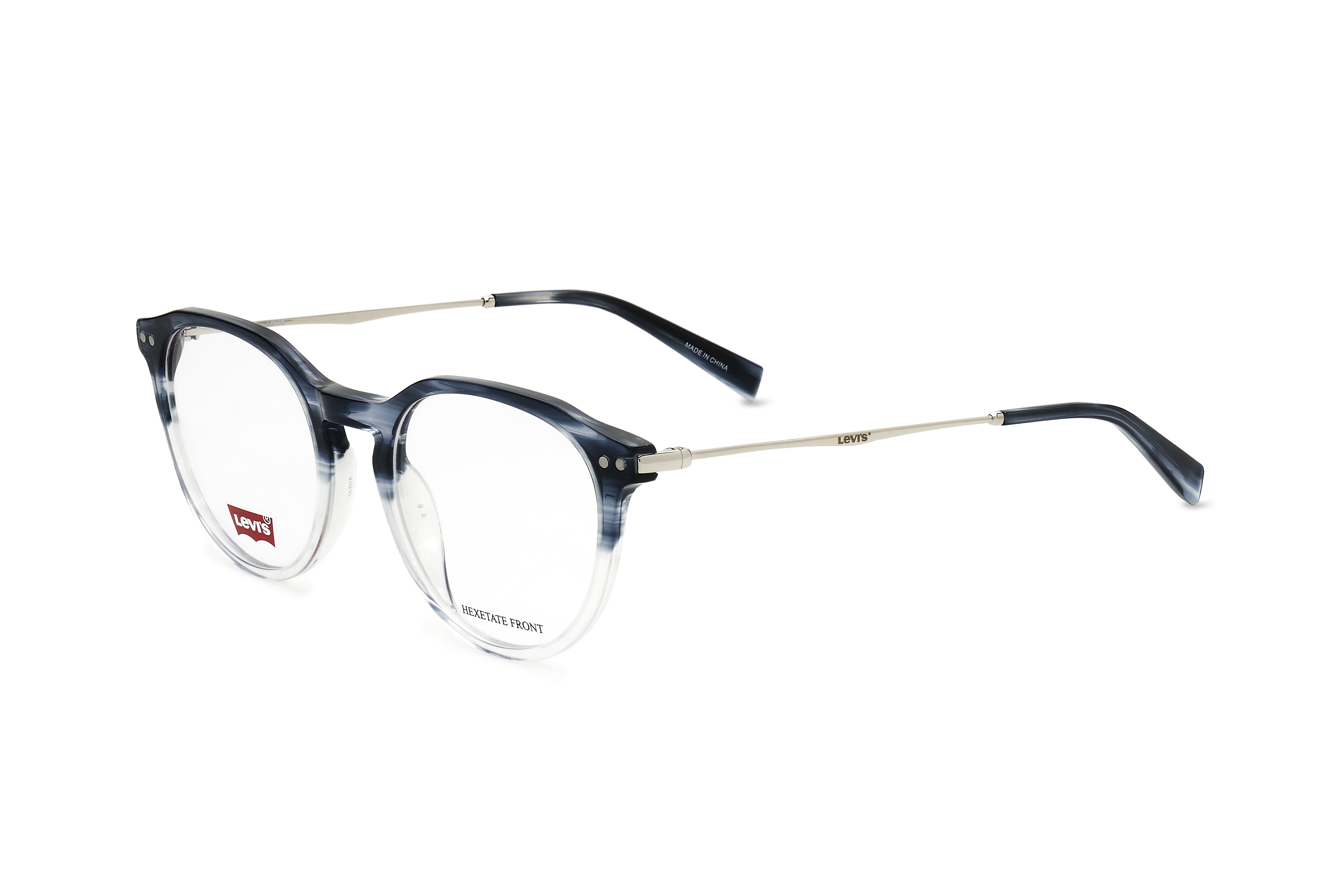 Levi's Women's 51 mm Blue Horn Eyeglasses LV5022-038I-20