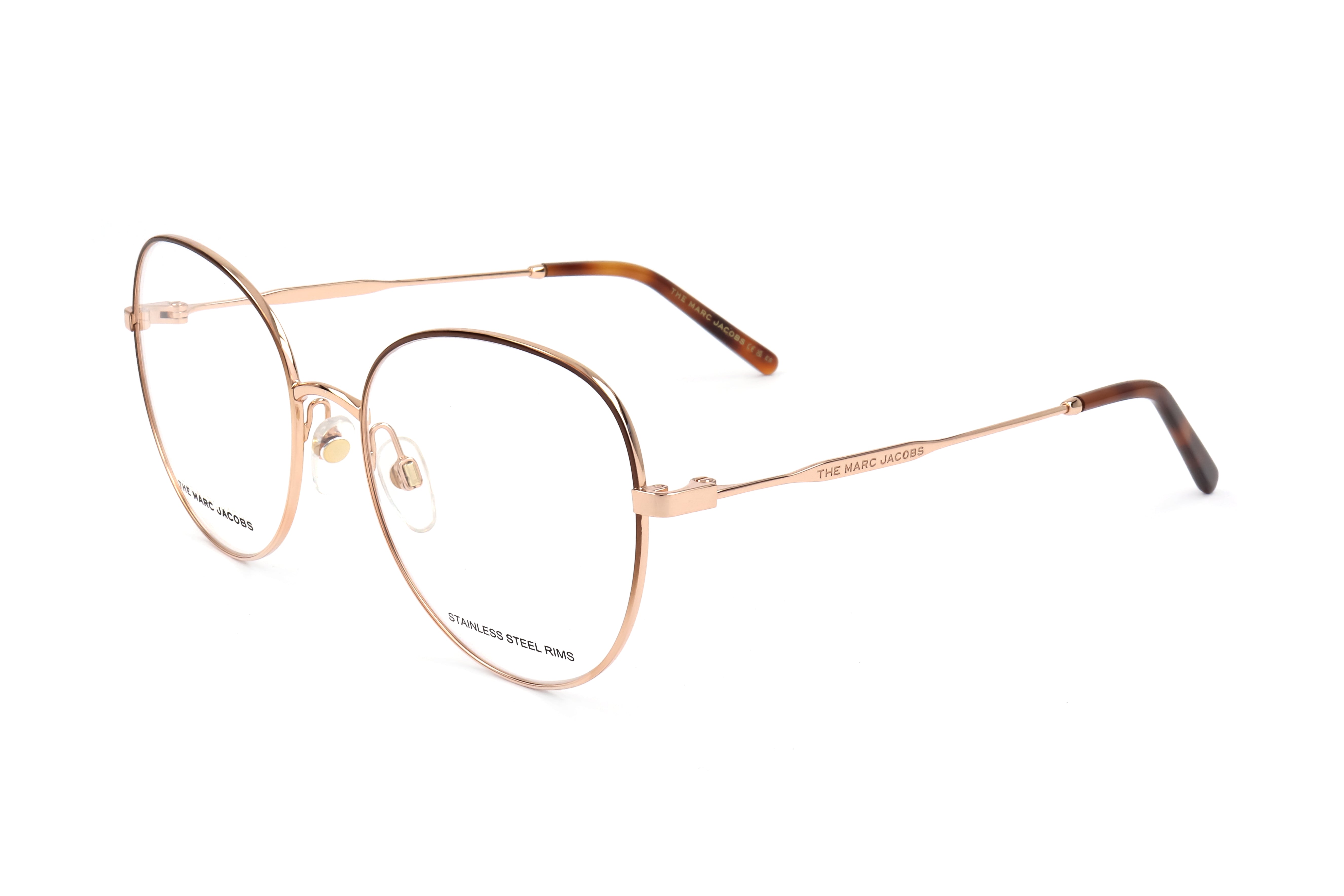 Marc Jacobs Unisex 54mm Gold Brown Eyeglasses MARC590-001Q-17
