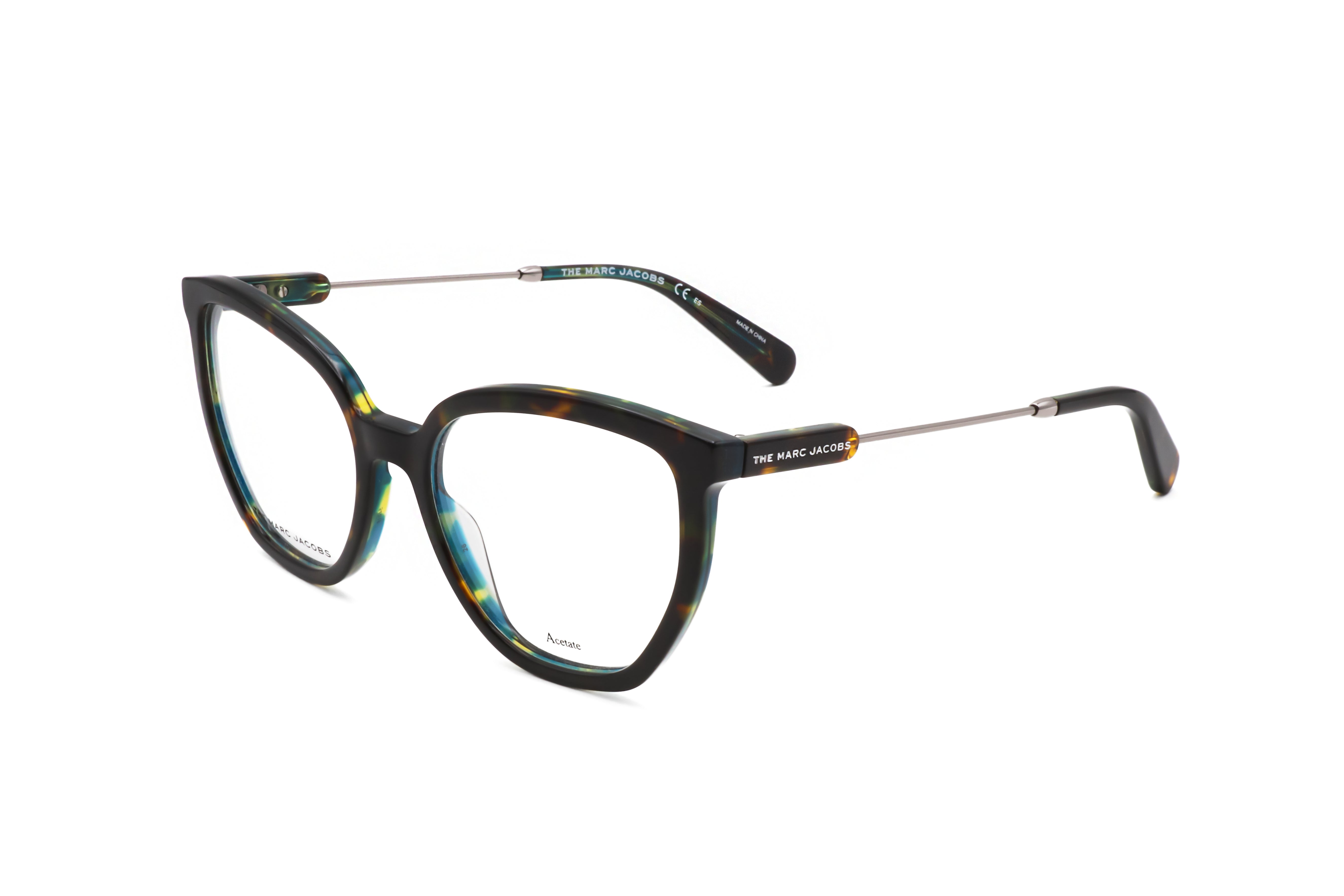 Marc Jacobs Women's 54mm Havana Teal Eyeglasses MARC596-0YAP-18
