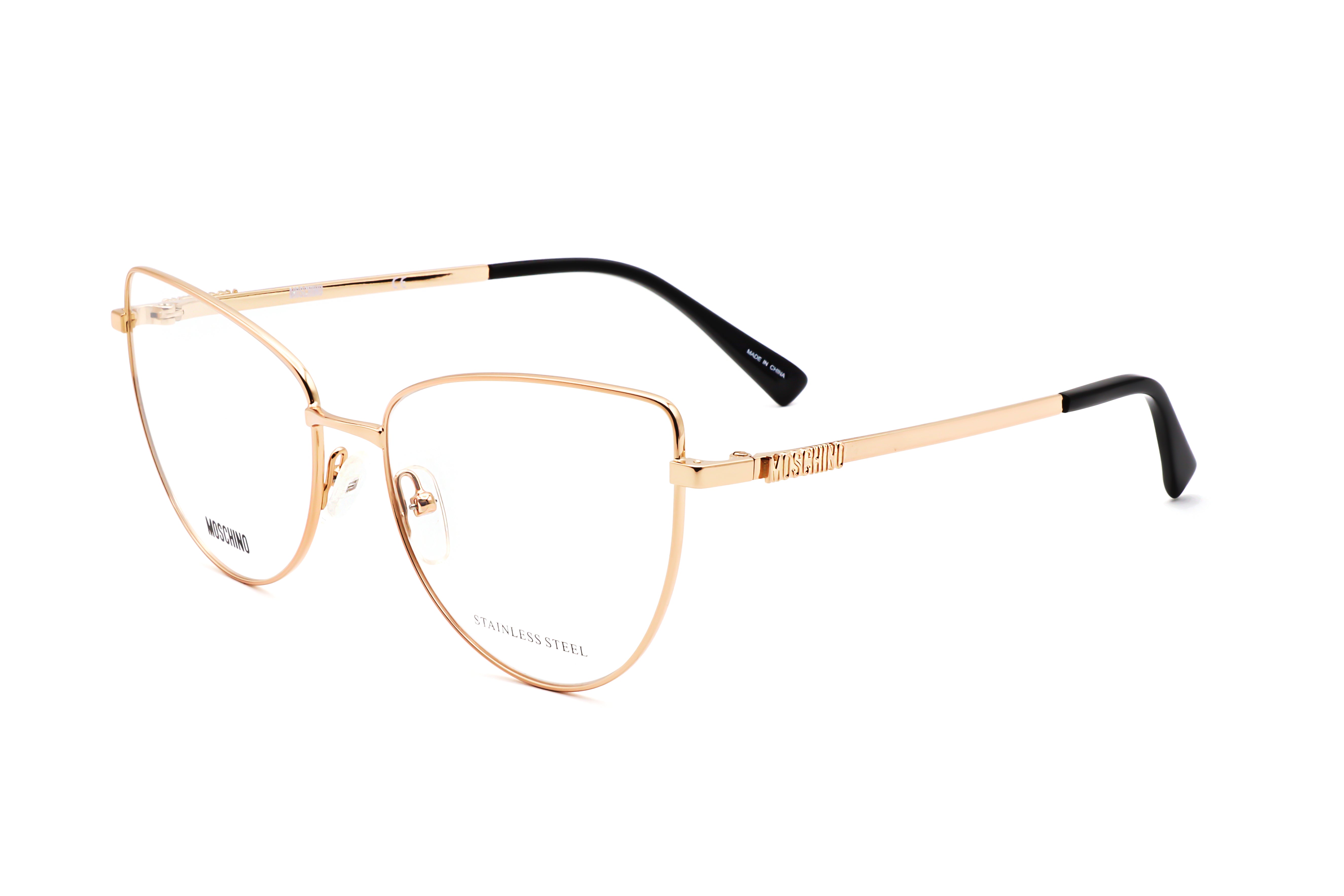 Moschino Women's 55mm Gold Copper Eyeglasses MOS534-DDB-55