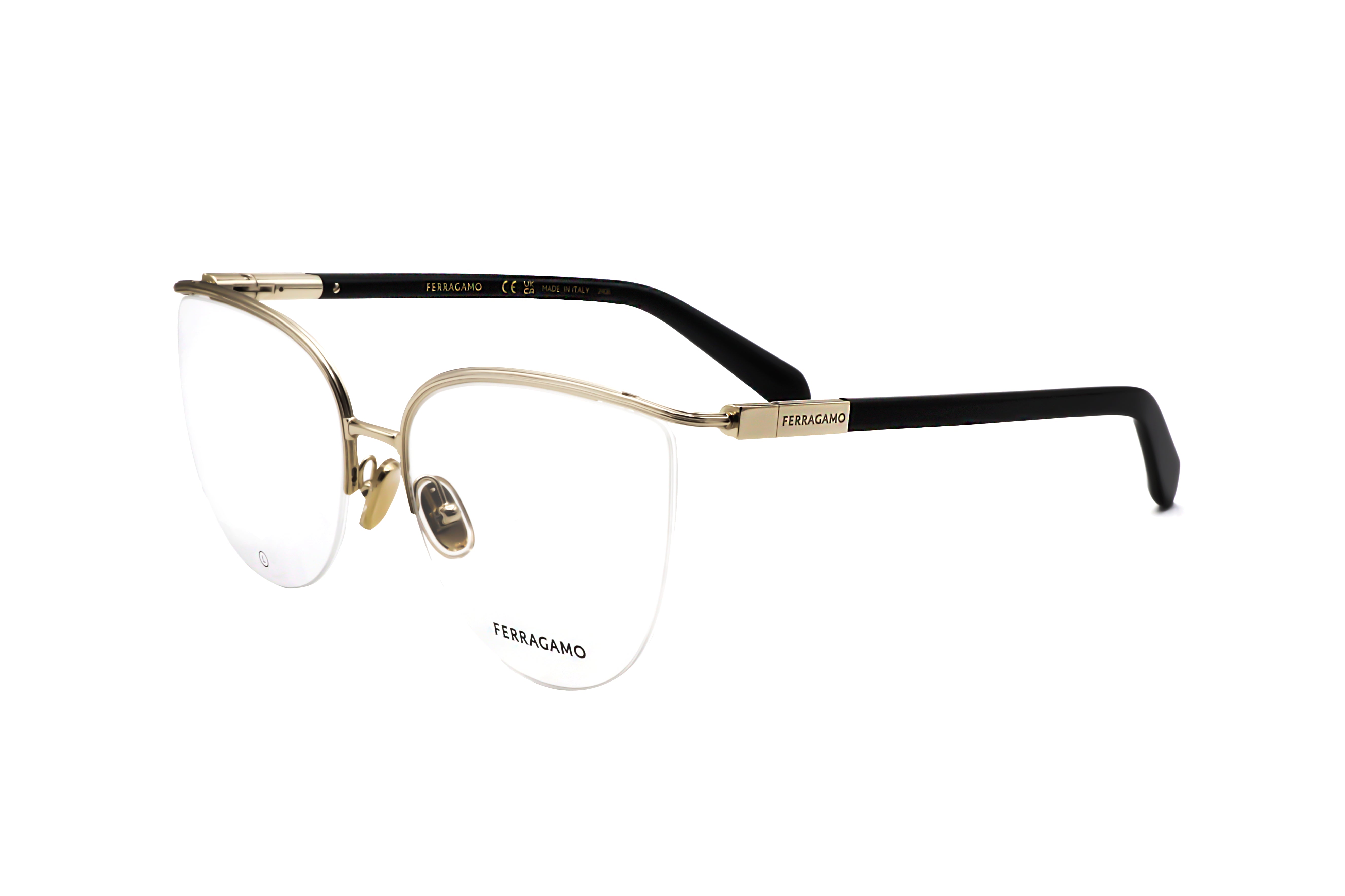Ferragamo Women's 56mm Gold Eyeglasses SF2227-710-56