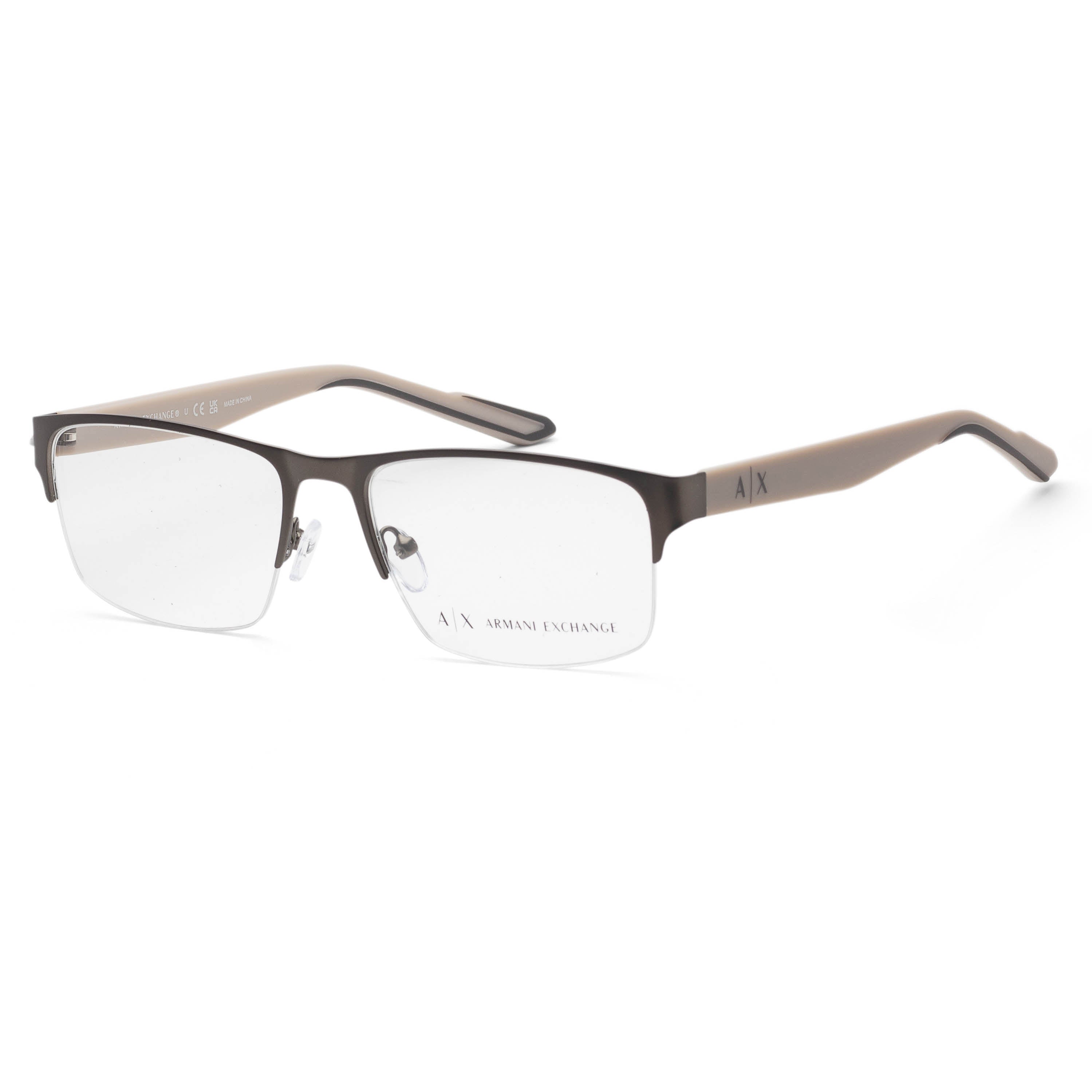 Armani Exchange Men's 56mm Matte Gunmetal Eyeglasses AX1068-6003-56