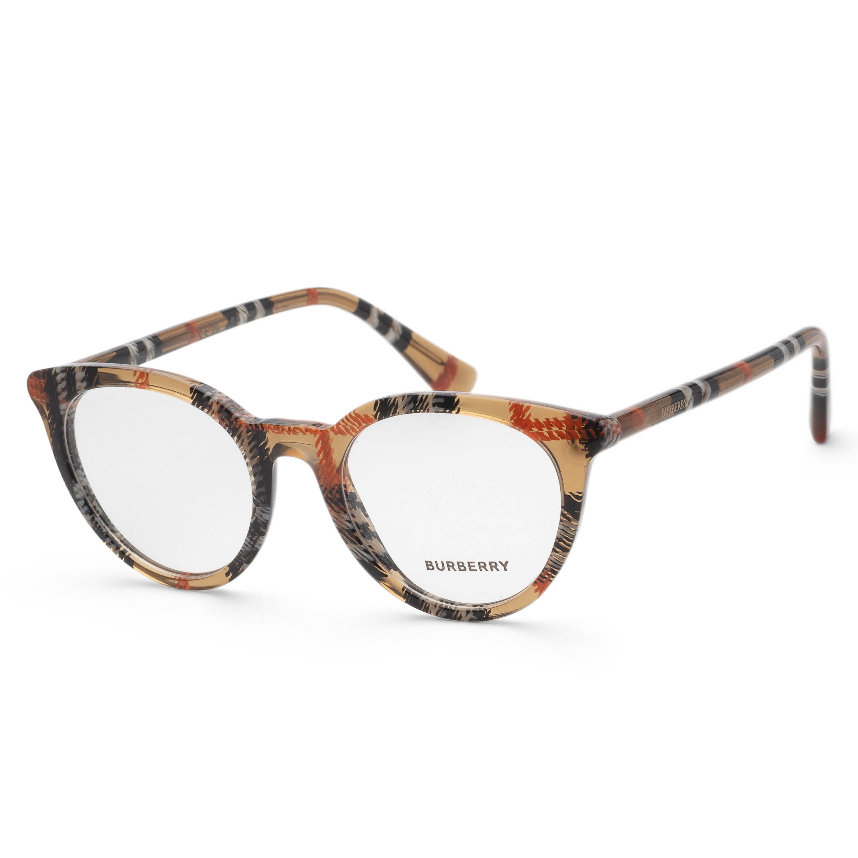 Burberry Women's 48mm Checker Sand Eyeglasses BE2429-4163-48