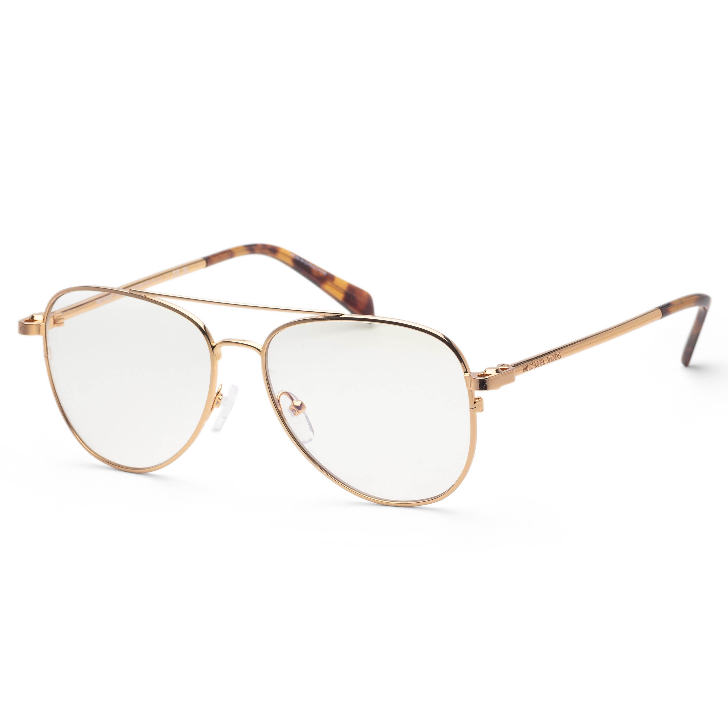 Michael Kors Women's 56mm Shiny Yellow Gold Eyeglasses MK3089-1896-56