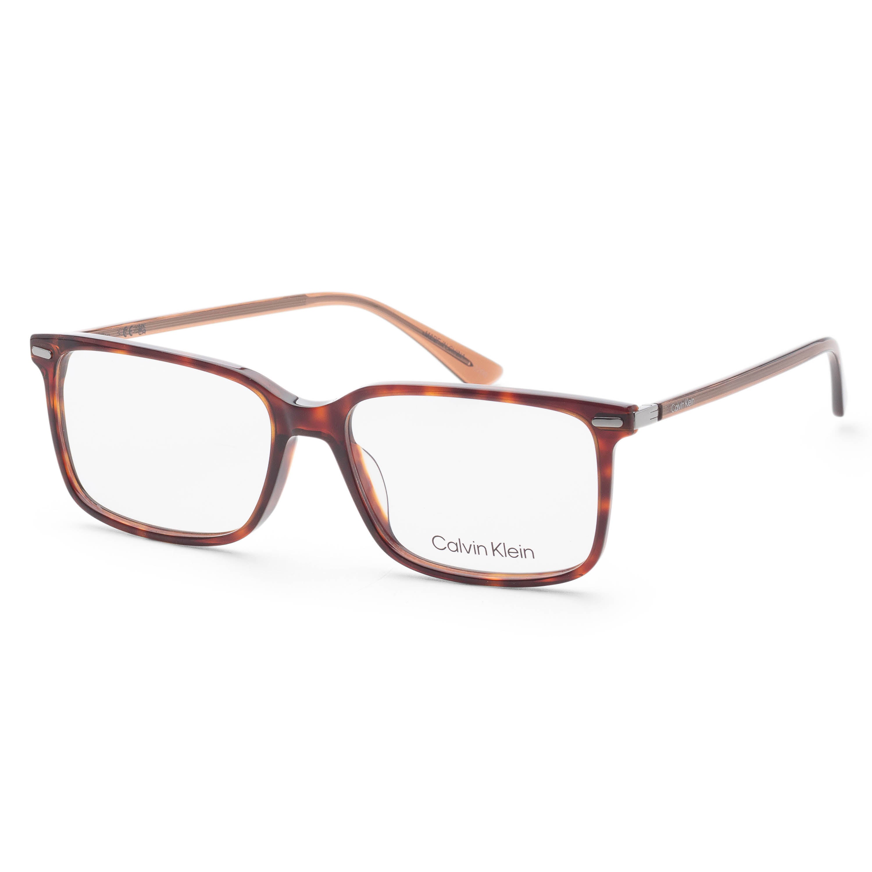 Calvin Klein Men's 56 mm Tortoise Eyeglasses CK22542-240
